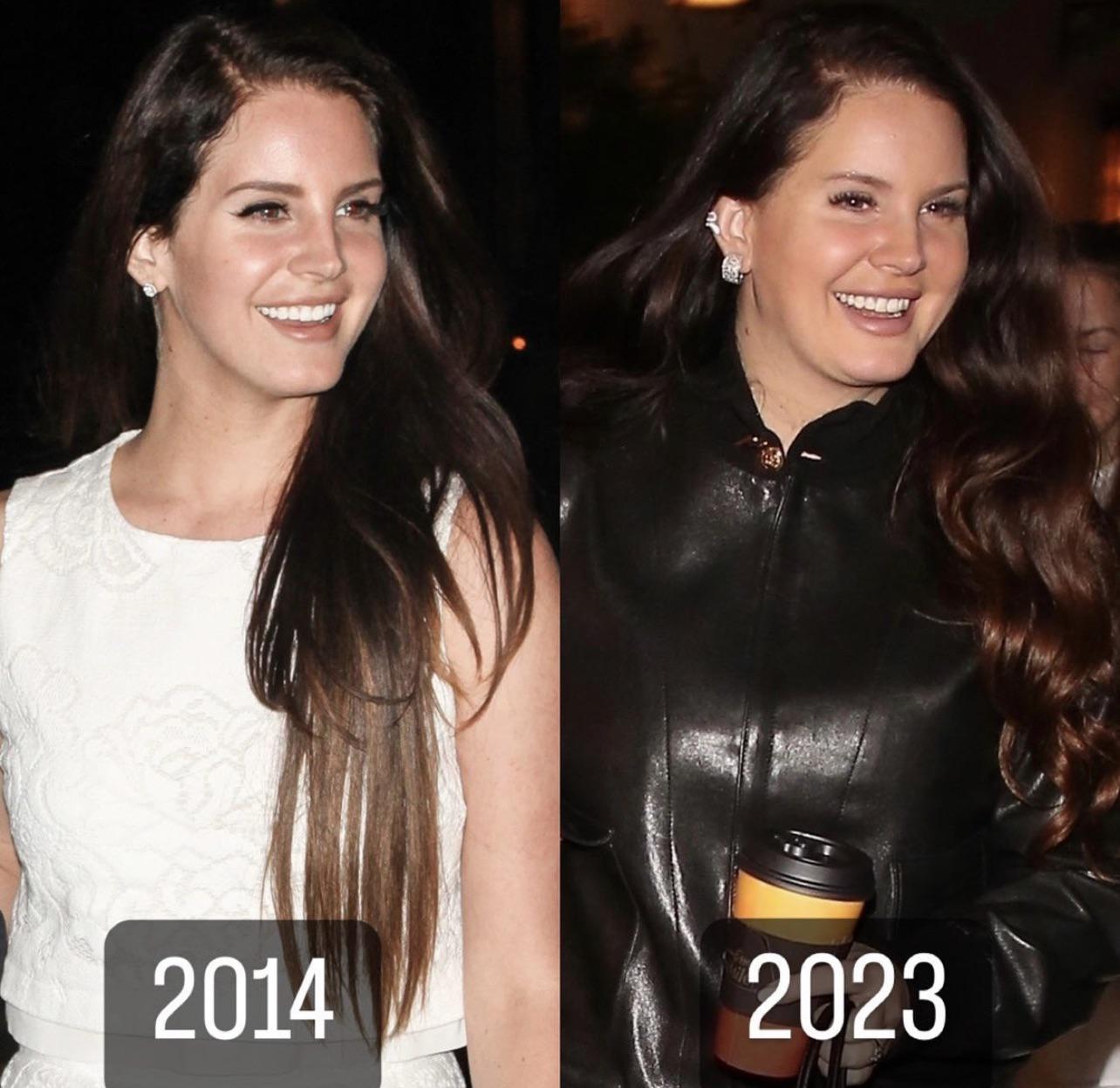 Then and Now! r/lanadelrey