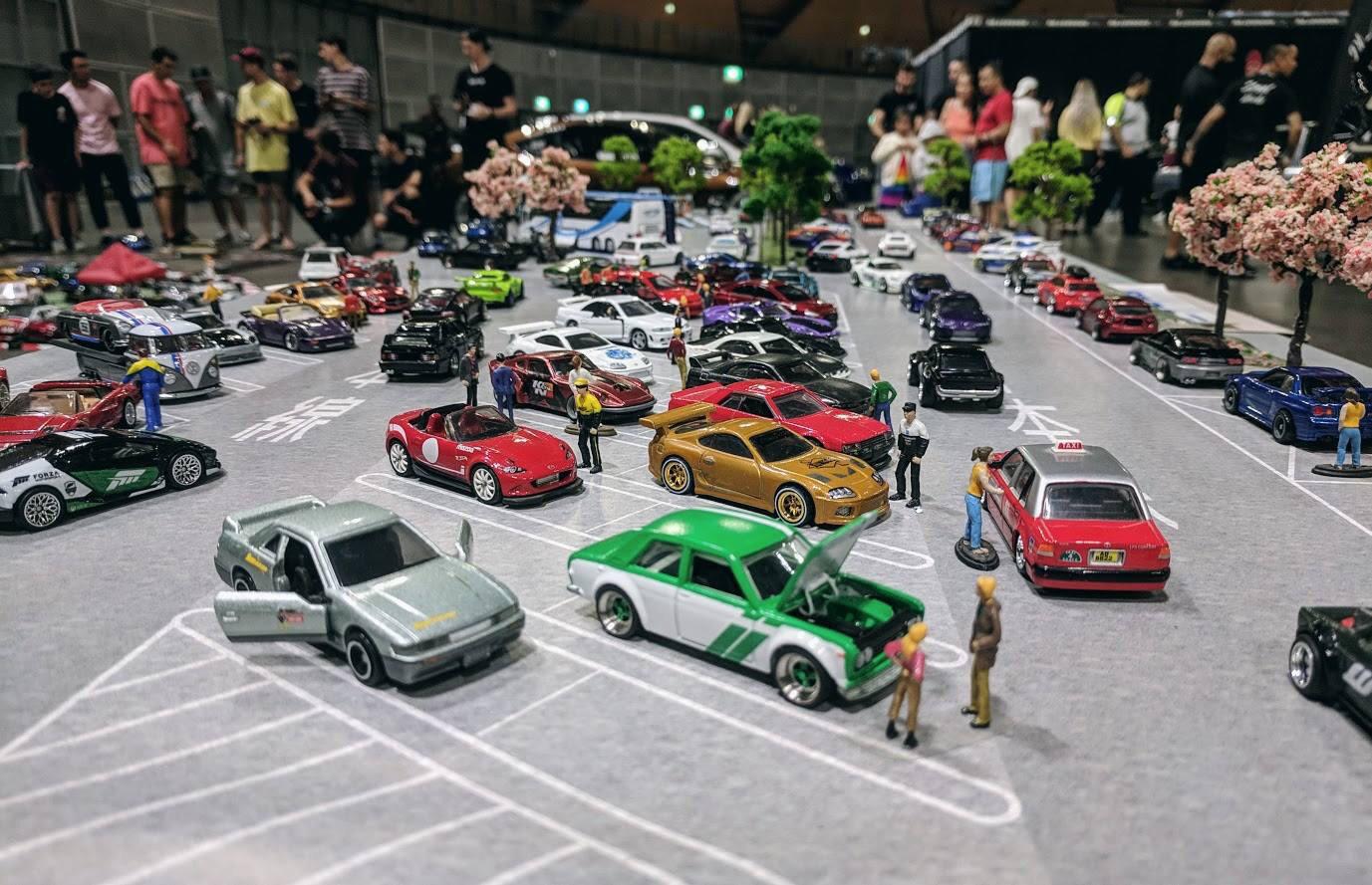 Car meet in 164 r/HotWheels