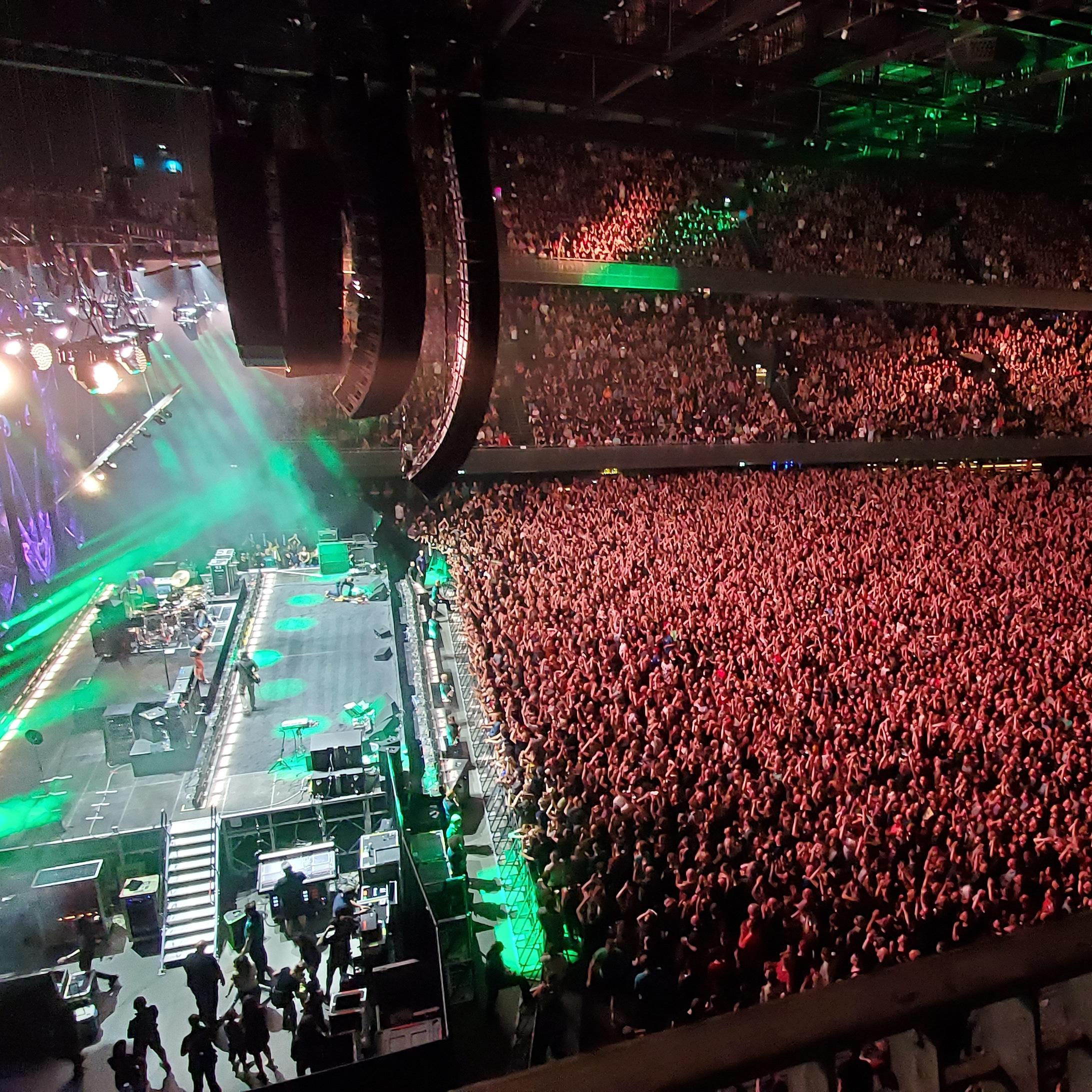 Tool in Amsterdam. Might be the highest point in my life. r/ToolBand