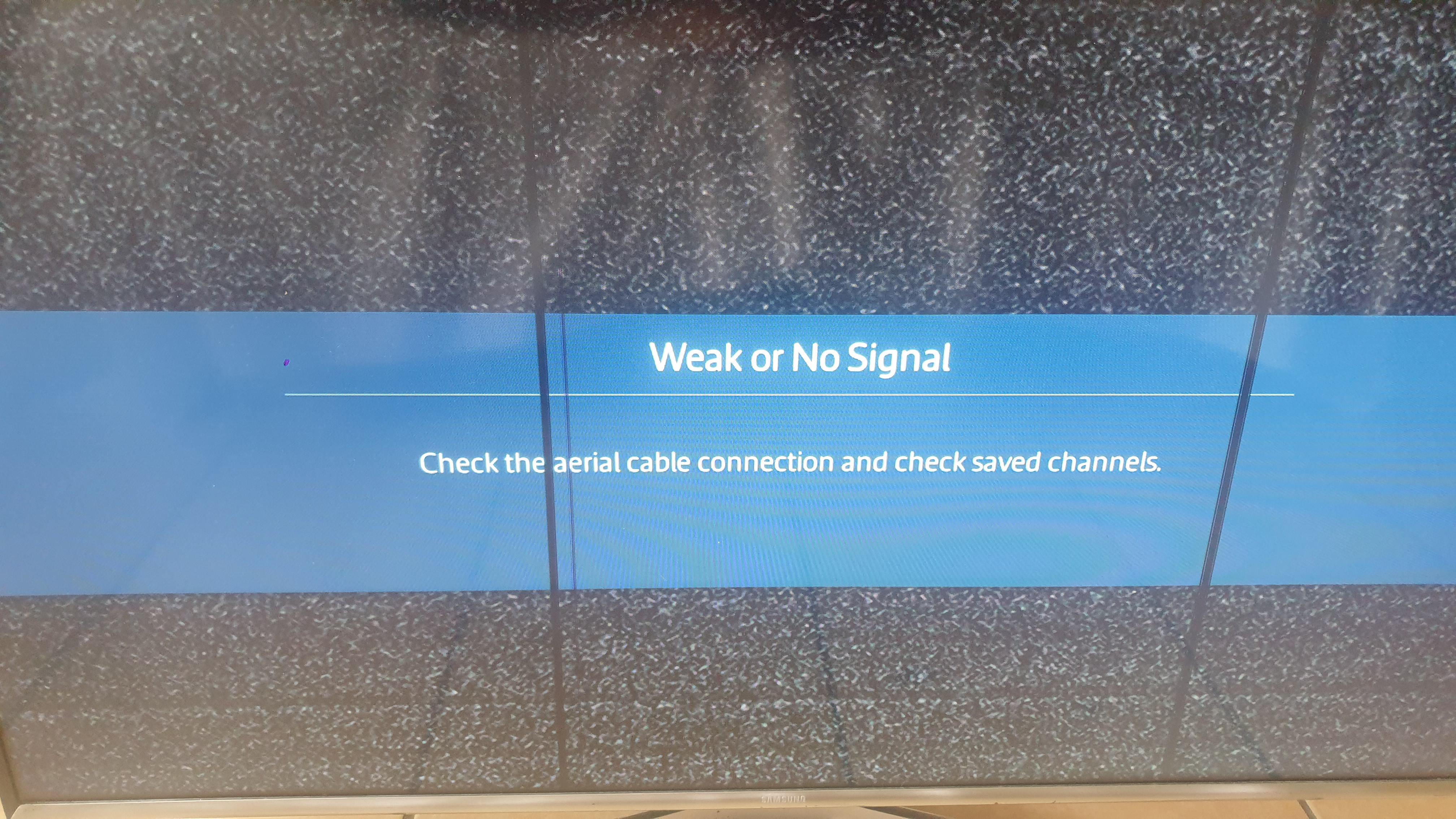 Is there a way to fix the black lines on my TV? I got this from my