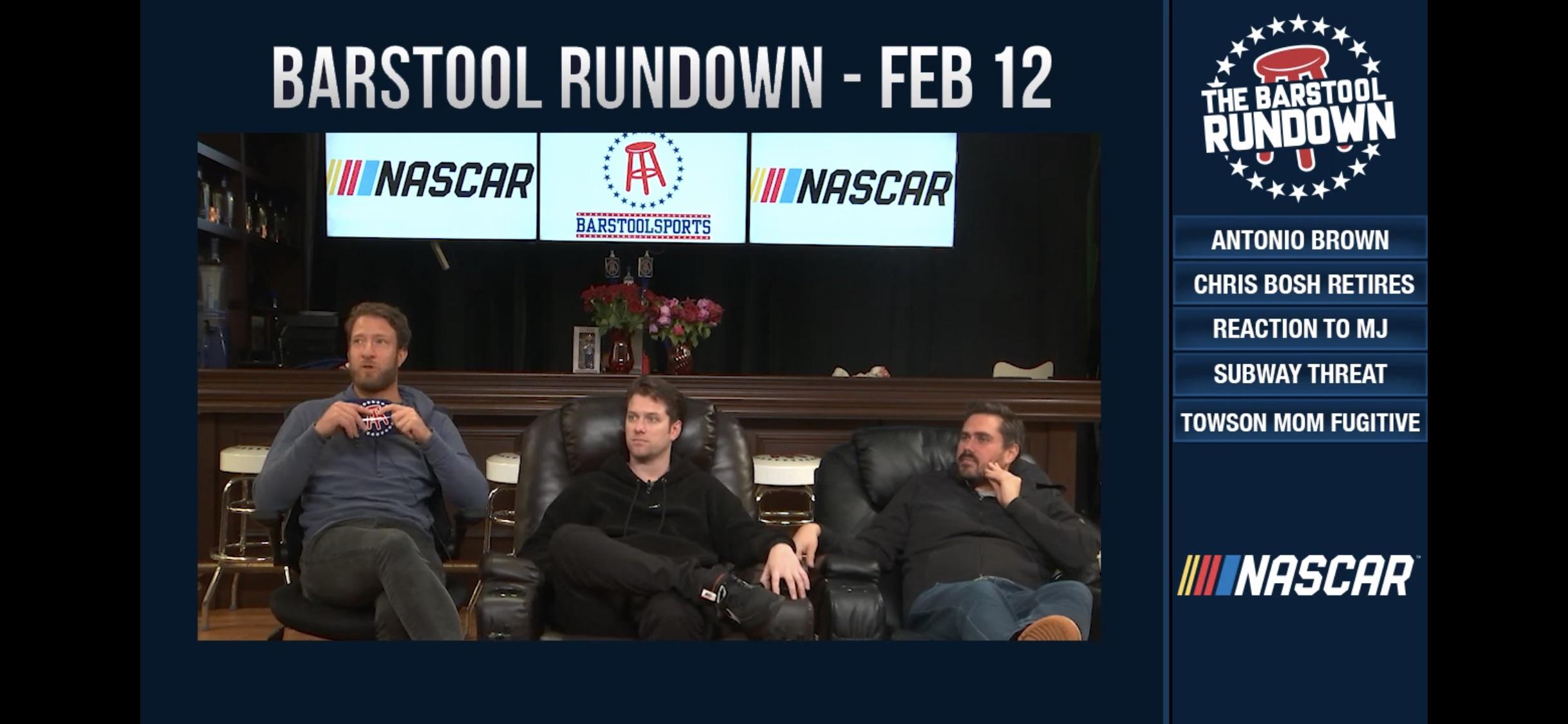On top of hosting Barstool at the Daytona 500, NASCAR has been