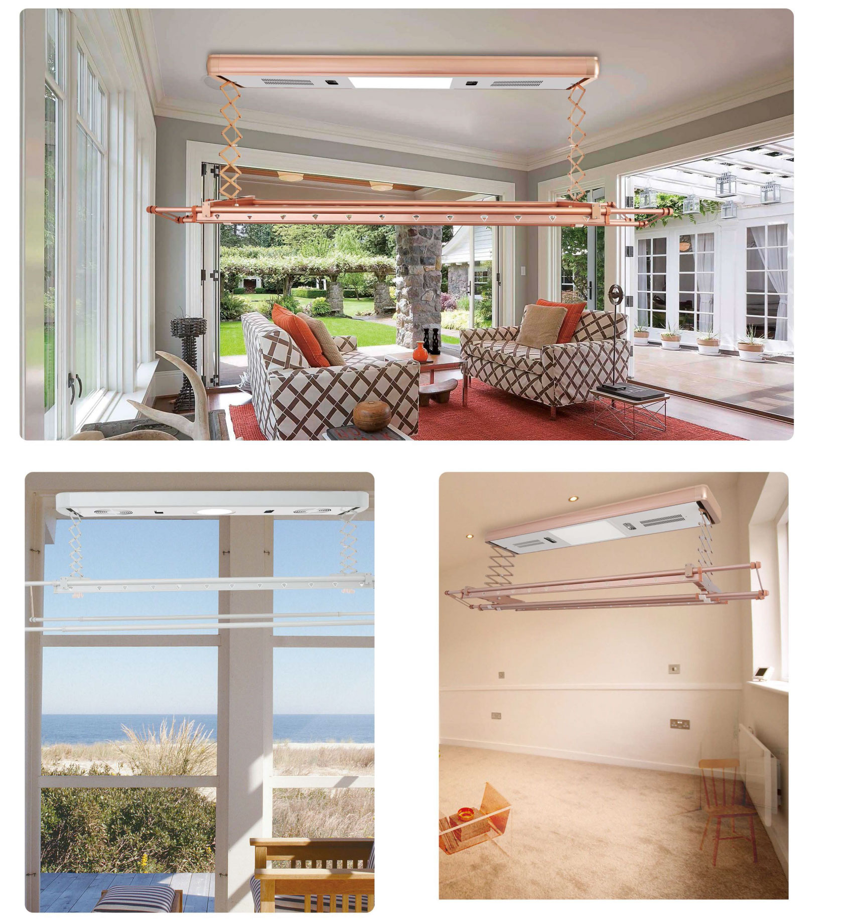 Smart Automatic Electric Clothes Drying rack r/HomeDecorating