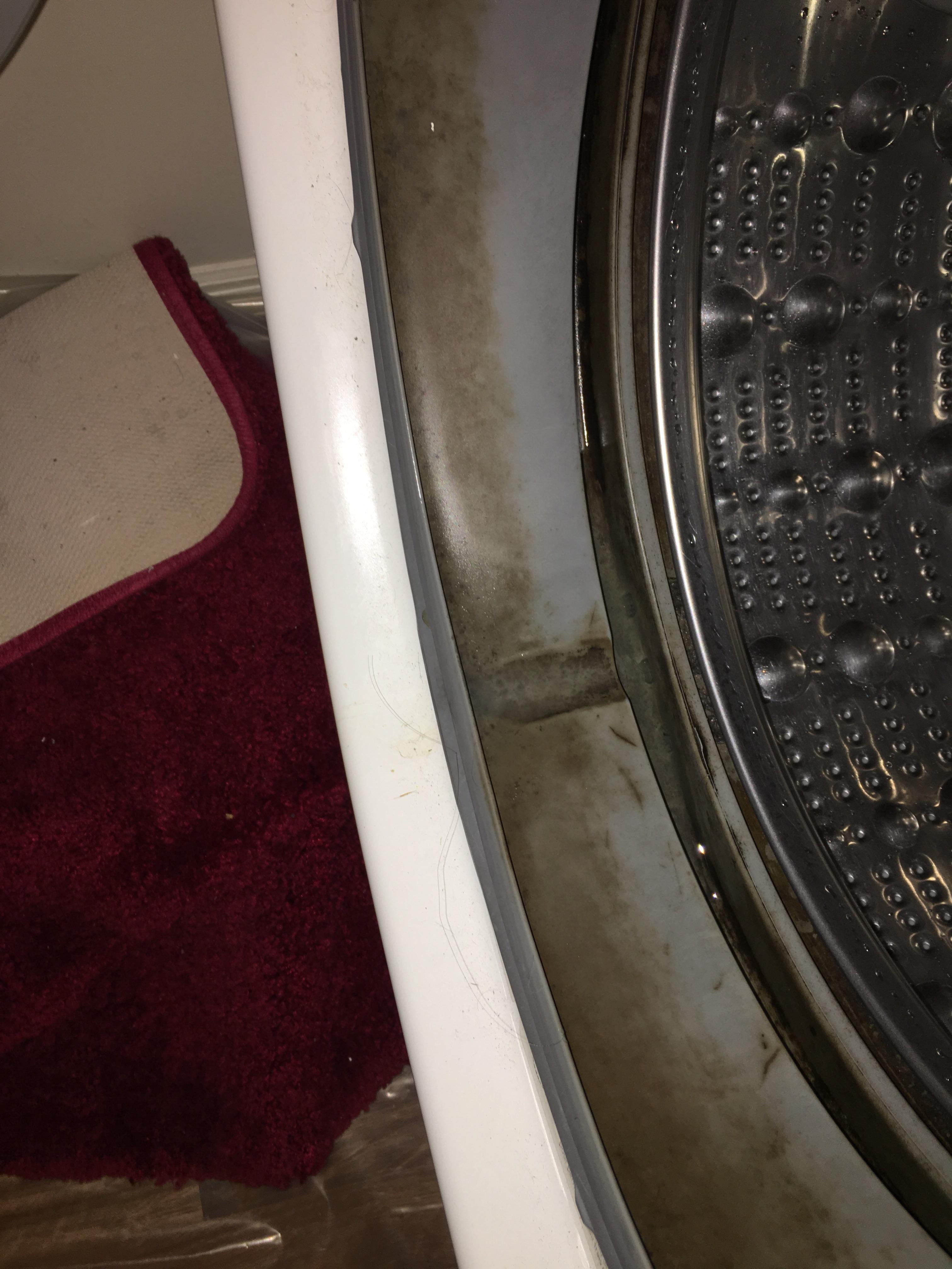 My washer liner looks like this what can I do to get rid of this