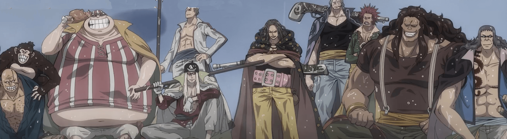 One Piece Shanks Crew