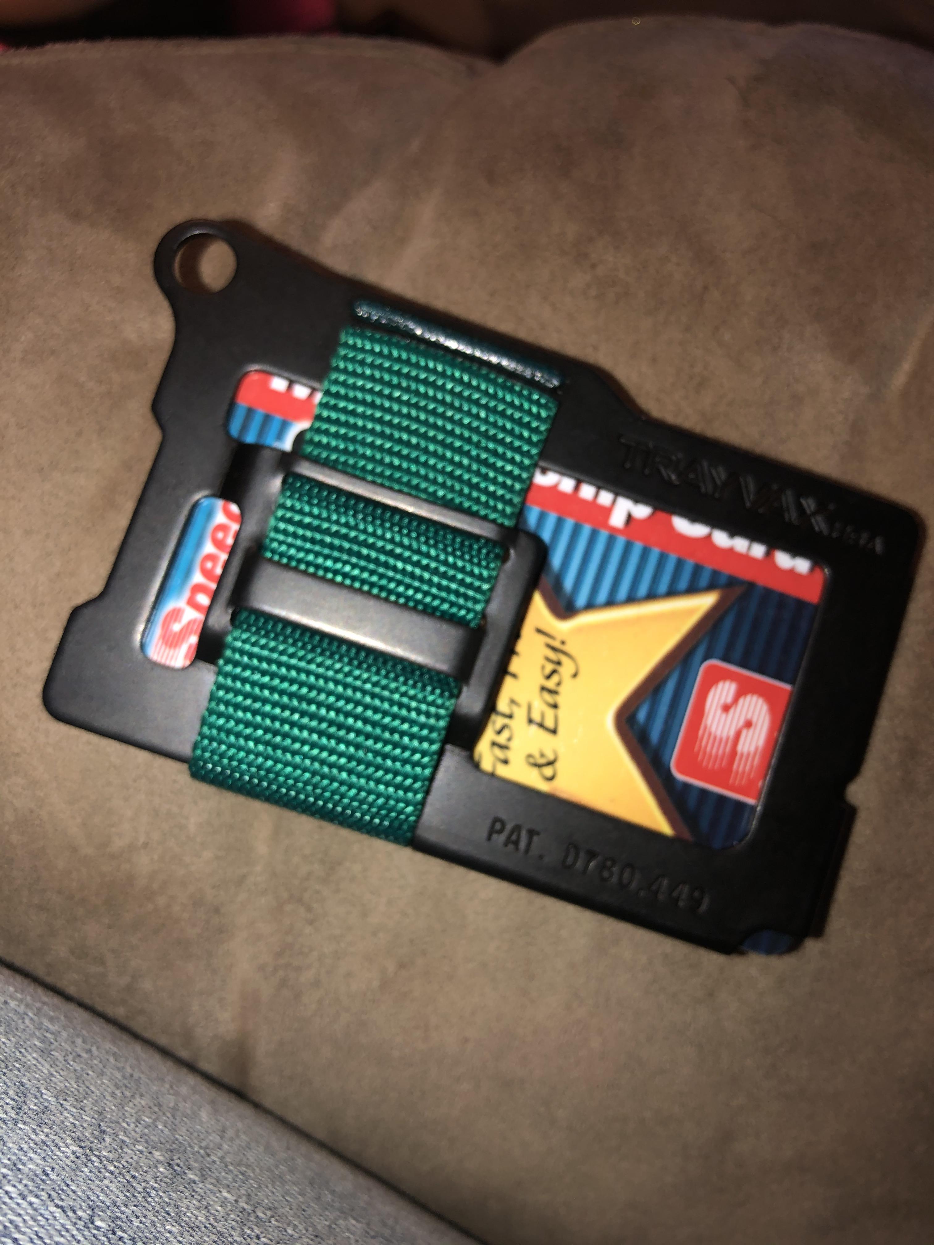 received a Trayvax Summit wallet with my Cinch Belt today