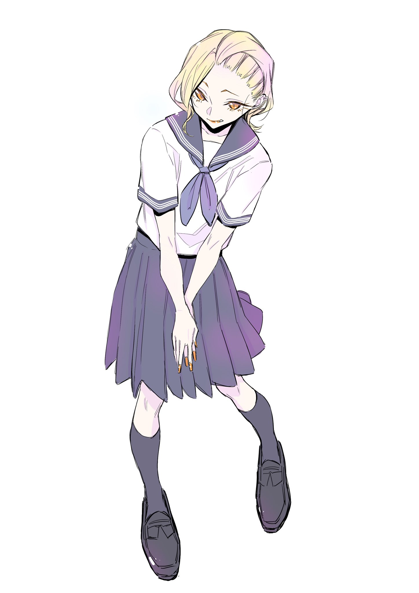 [ART] Anjousan in sailor uniform (Yancha Gal no Anjousan) r/manga