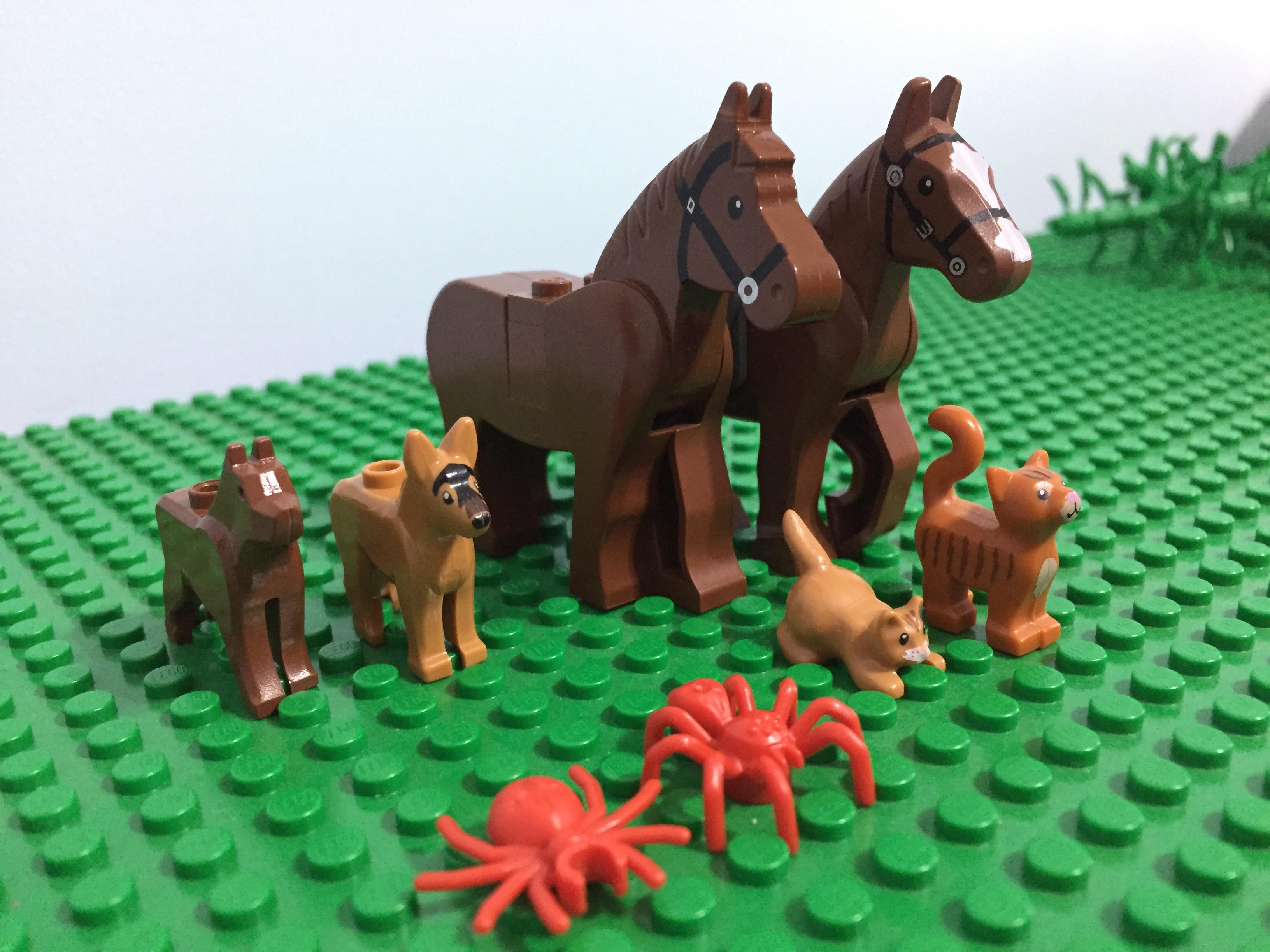 I love how detailed LEGO animals have gotten lately! r/lego