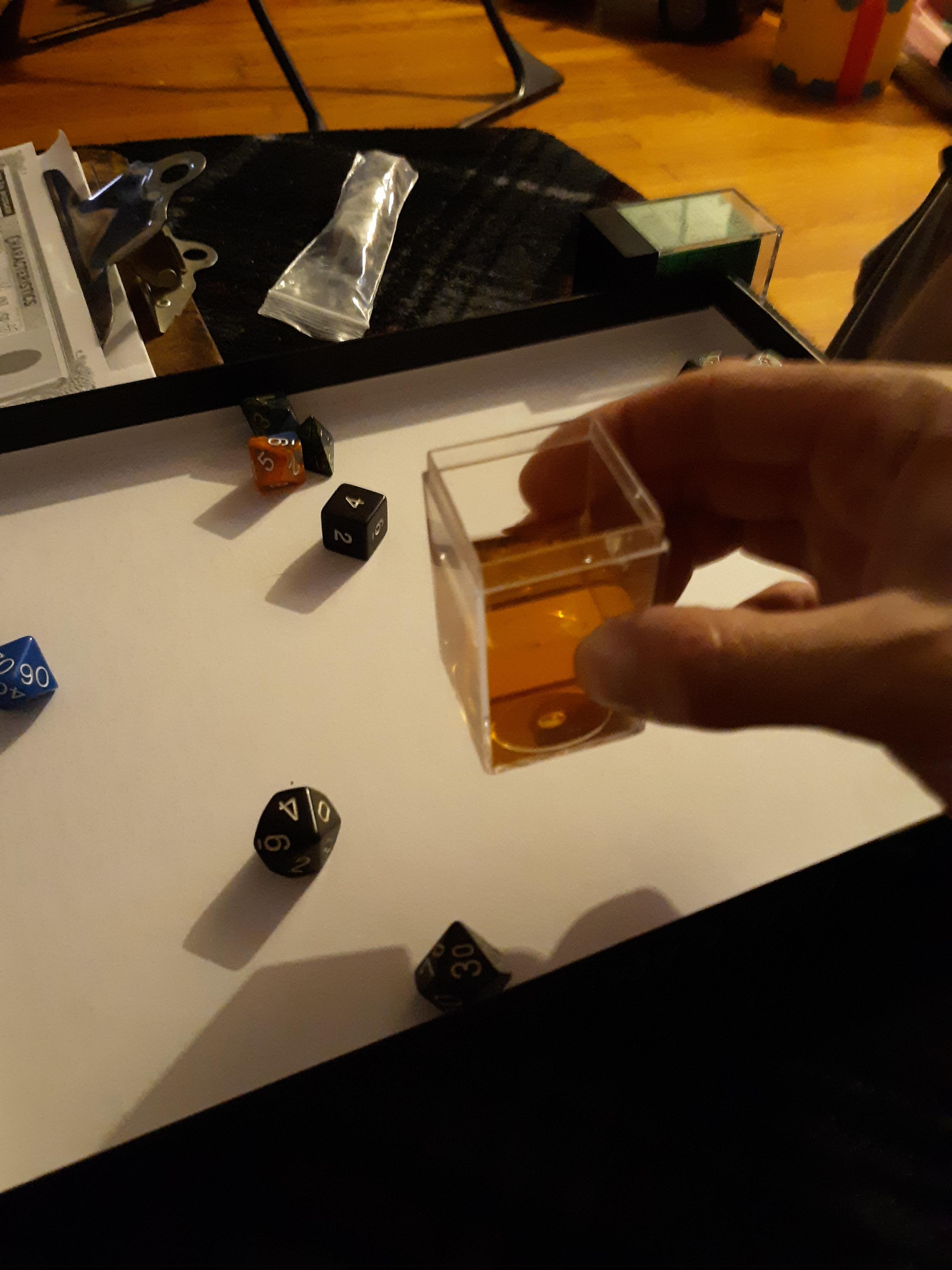 When you break your shot glass but your party is clutch at thinking on