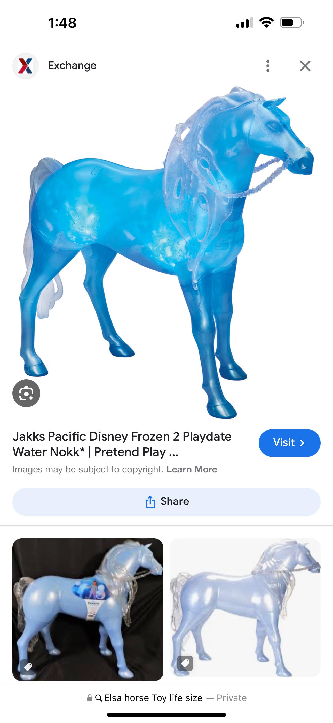 ISO Elsa’s Water horse Nokk r/Frozen
