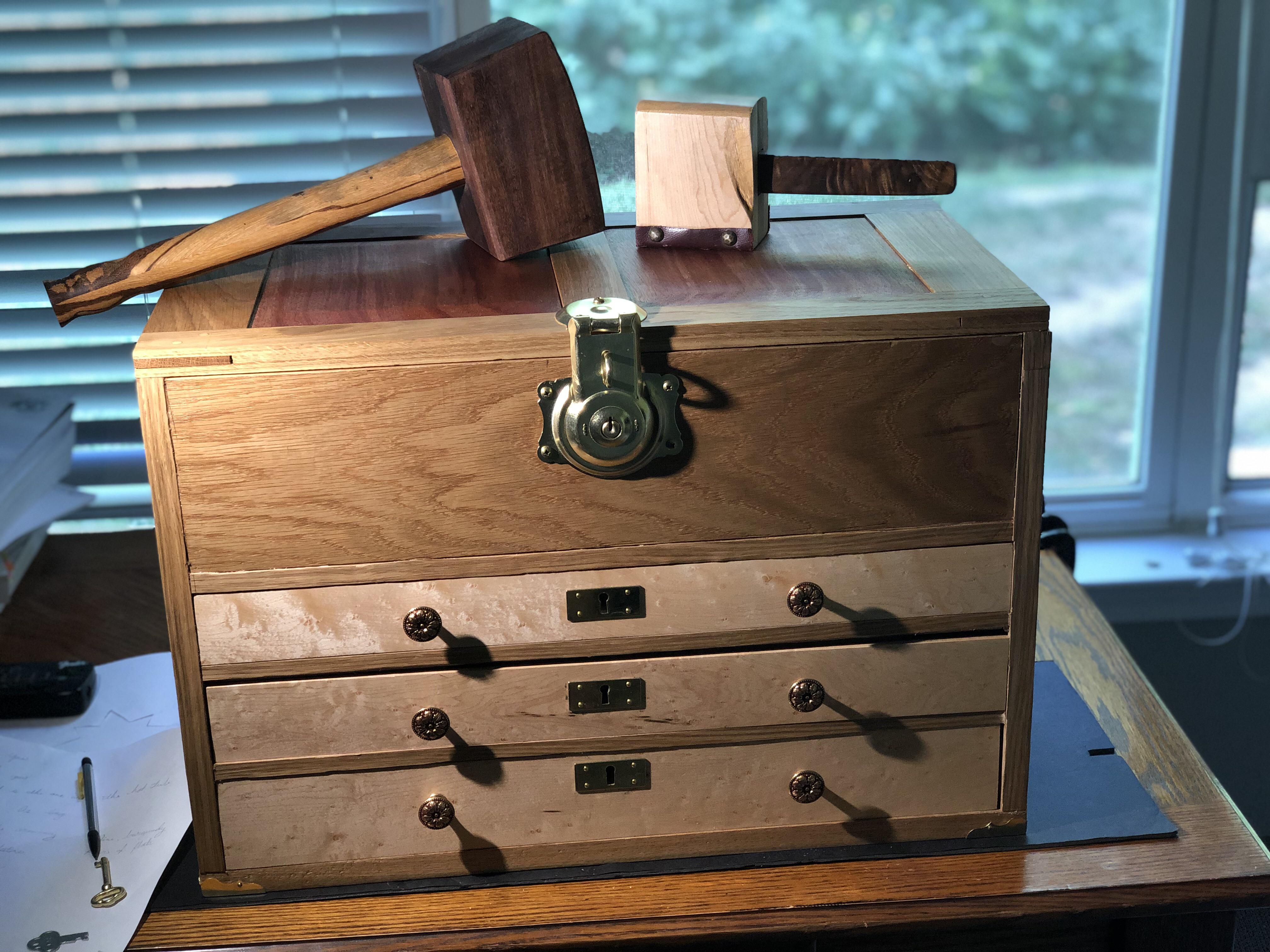 Finished My Joiner’s Tool Box r/woodworking