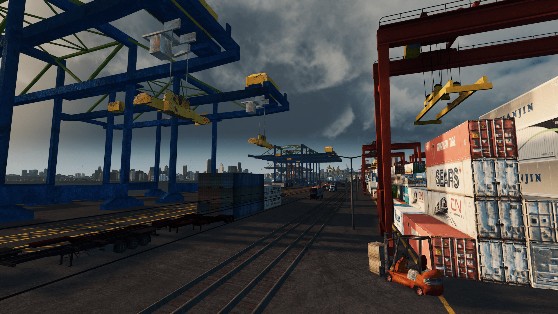 Cargo Harbor r/CitiesSkylines