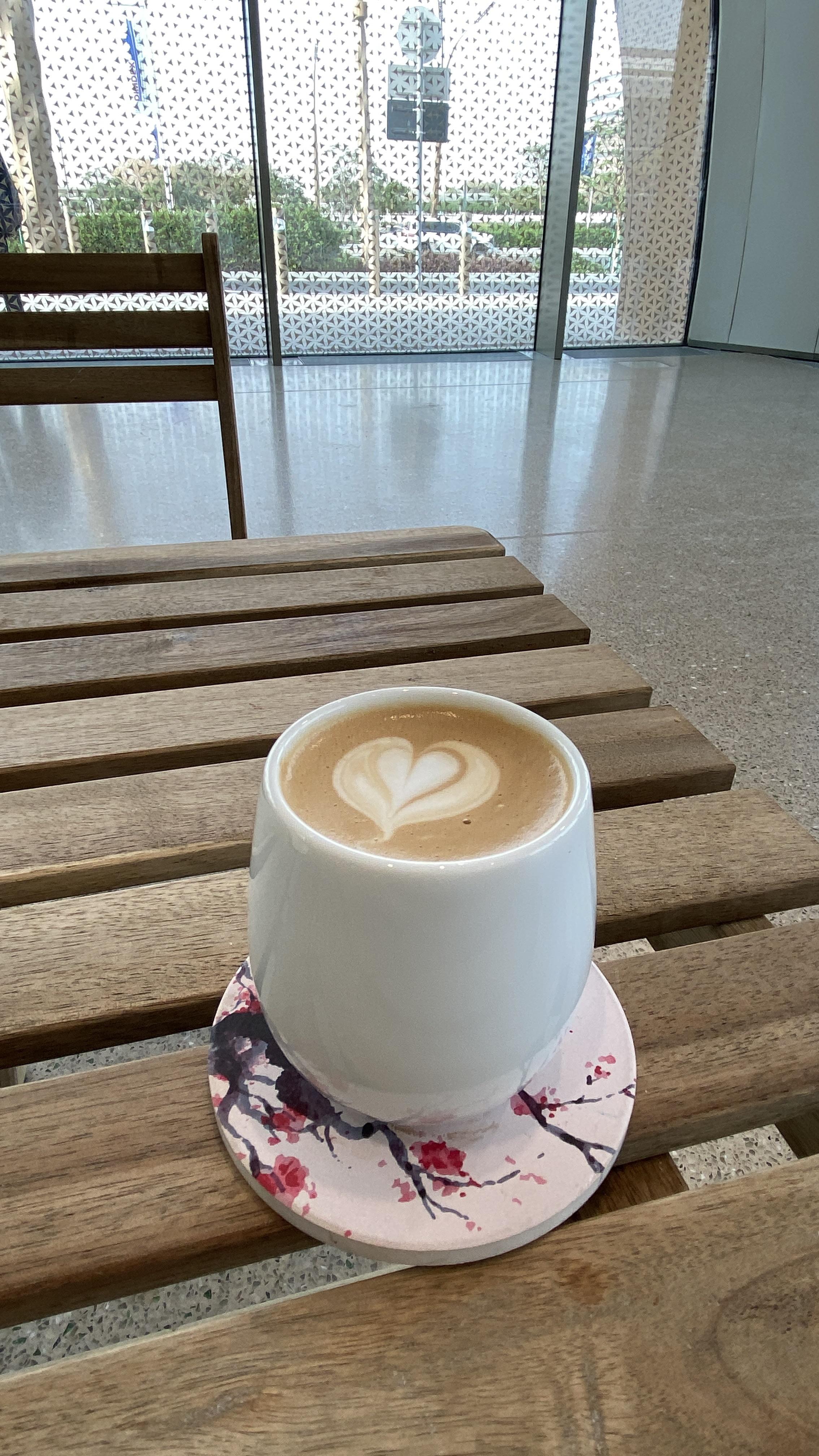 Most likely the best and most affordable coffee shop in Qatar. (Qr12