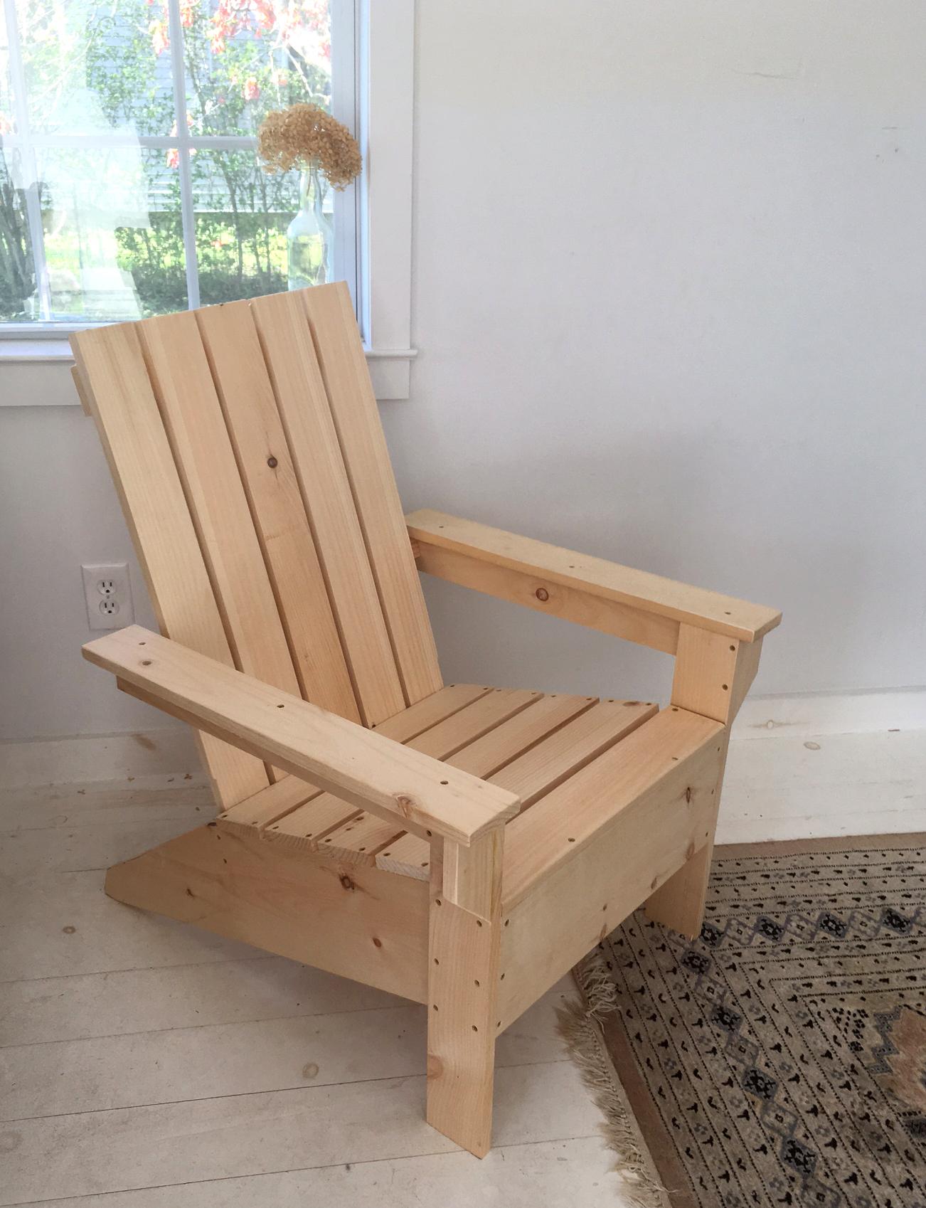 Adirondack chair for mothers day. Need to fill and paint still. r