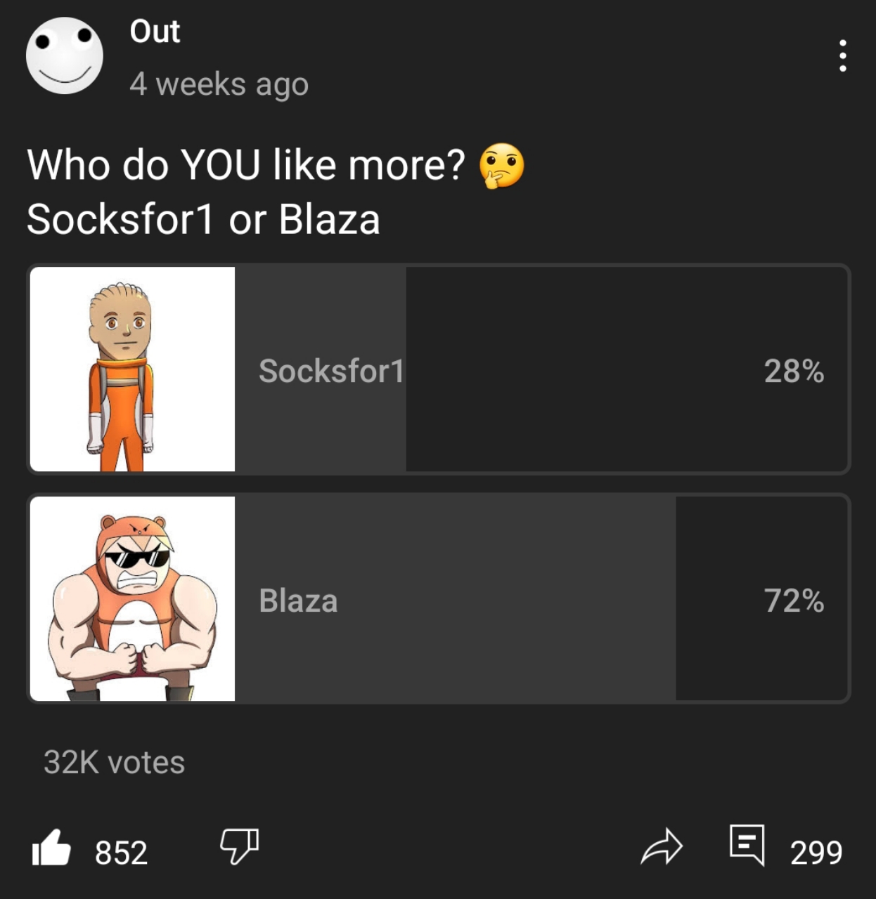 Socksfor1 vs Blaza has happened the rest is history... (this is my yt