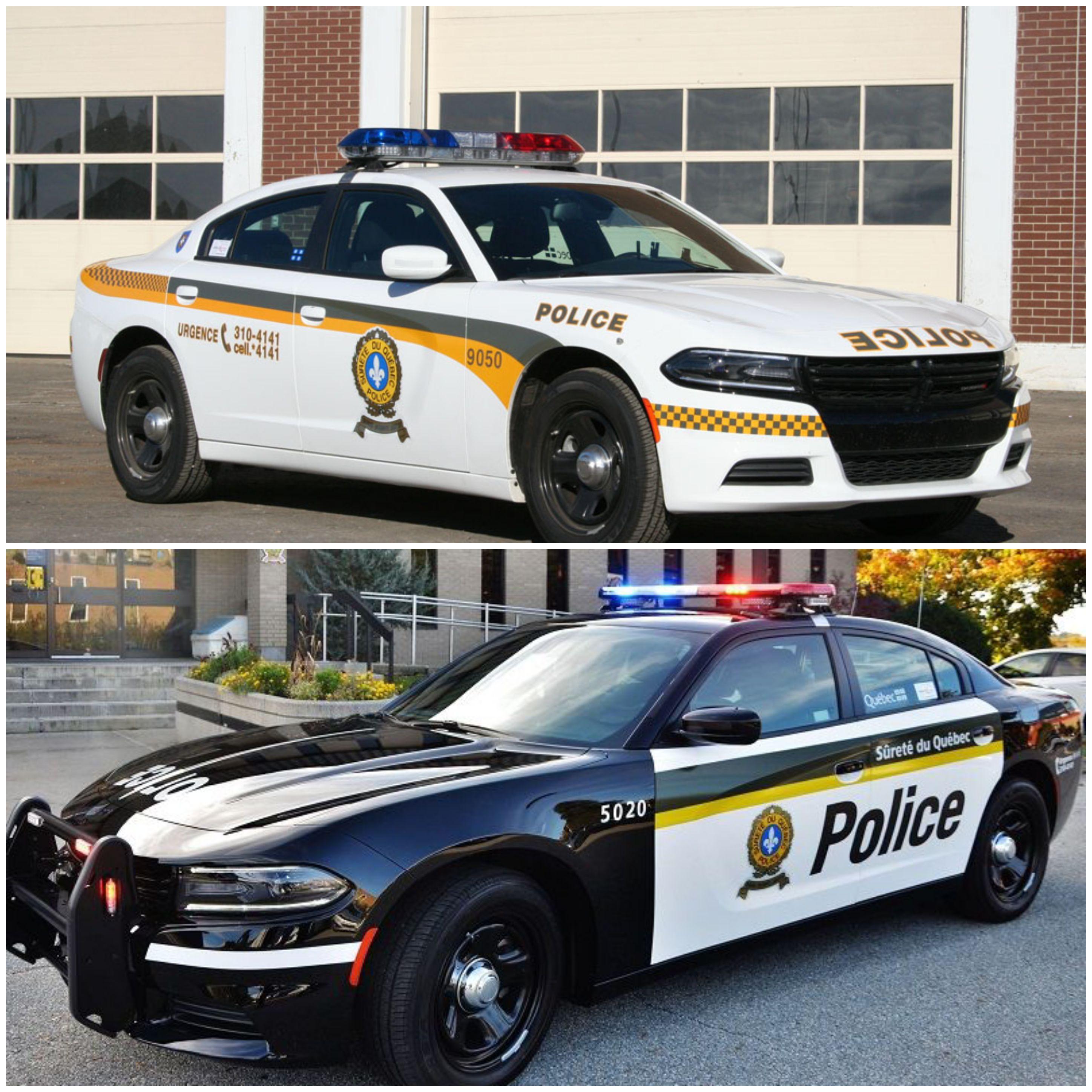 Police from th sureté du Québec, Québec,Canada r/police