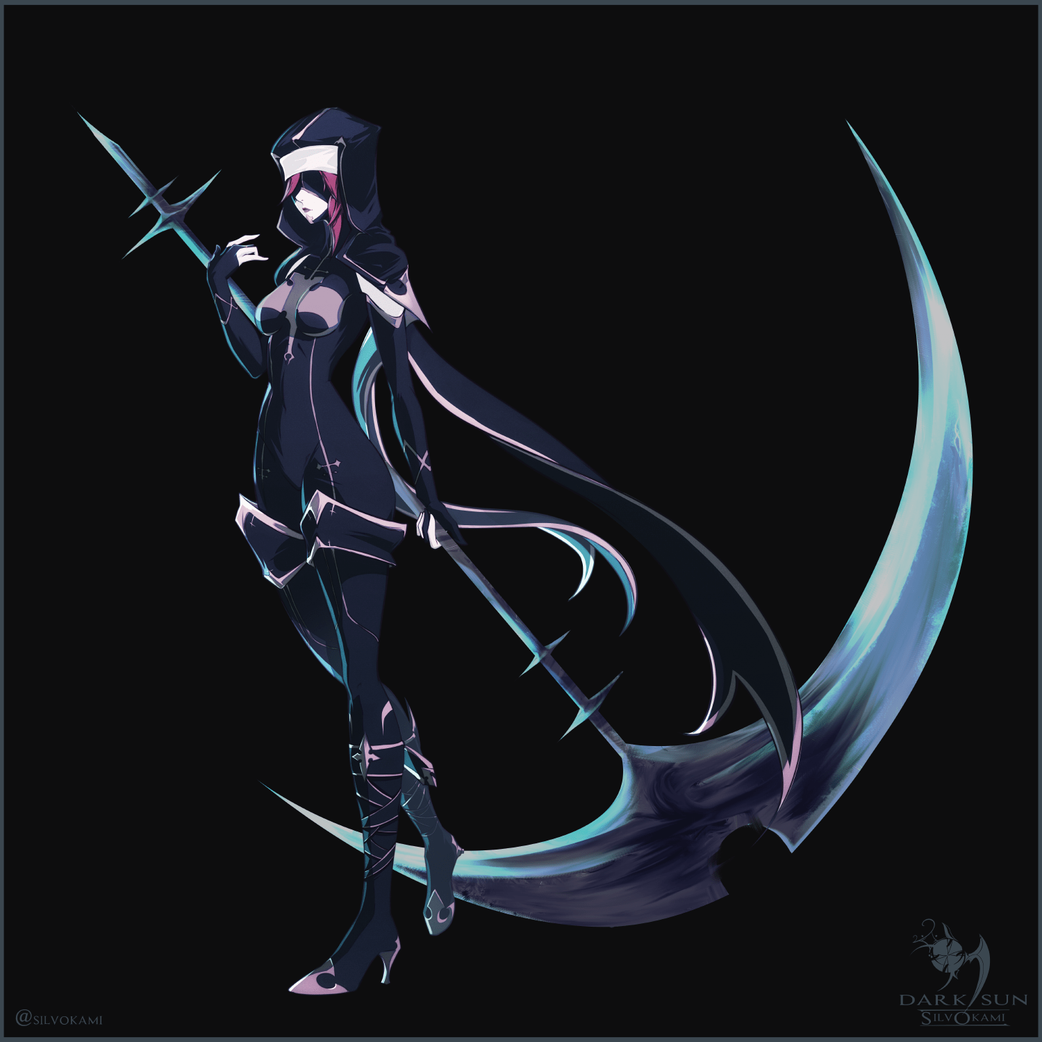 [OC] Nun Character design for a personal project of mine ) r