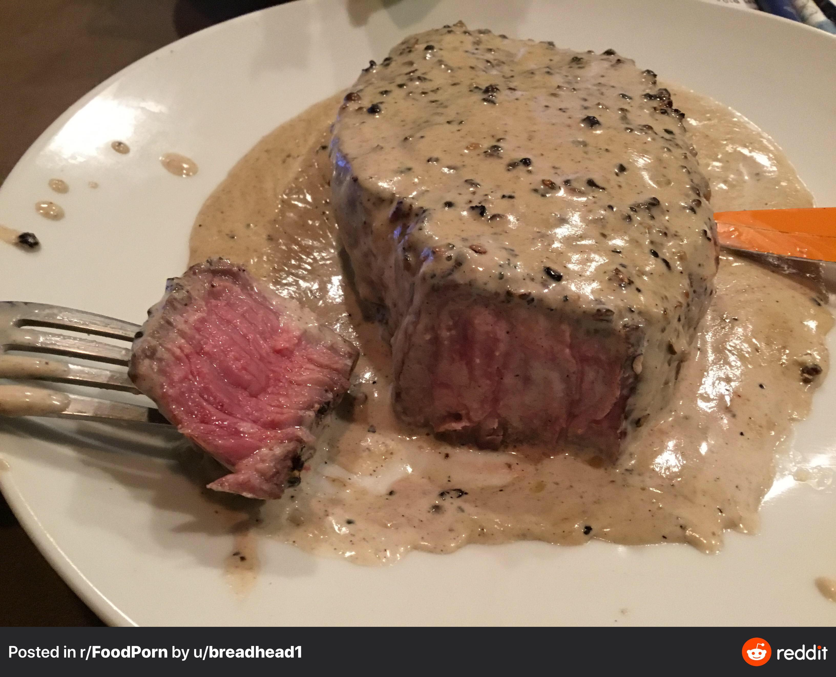 homemade Steak Au Poivre… r/steak