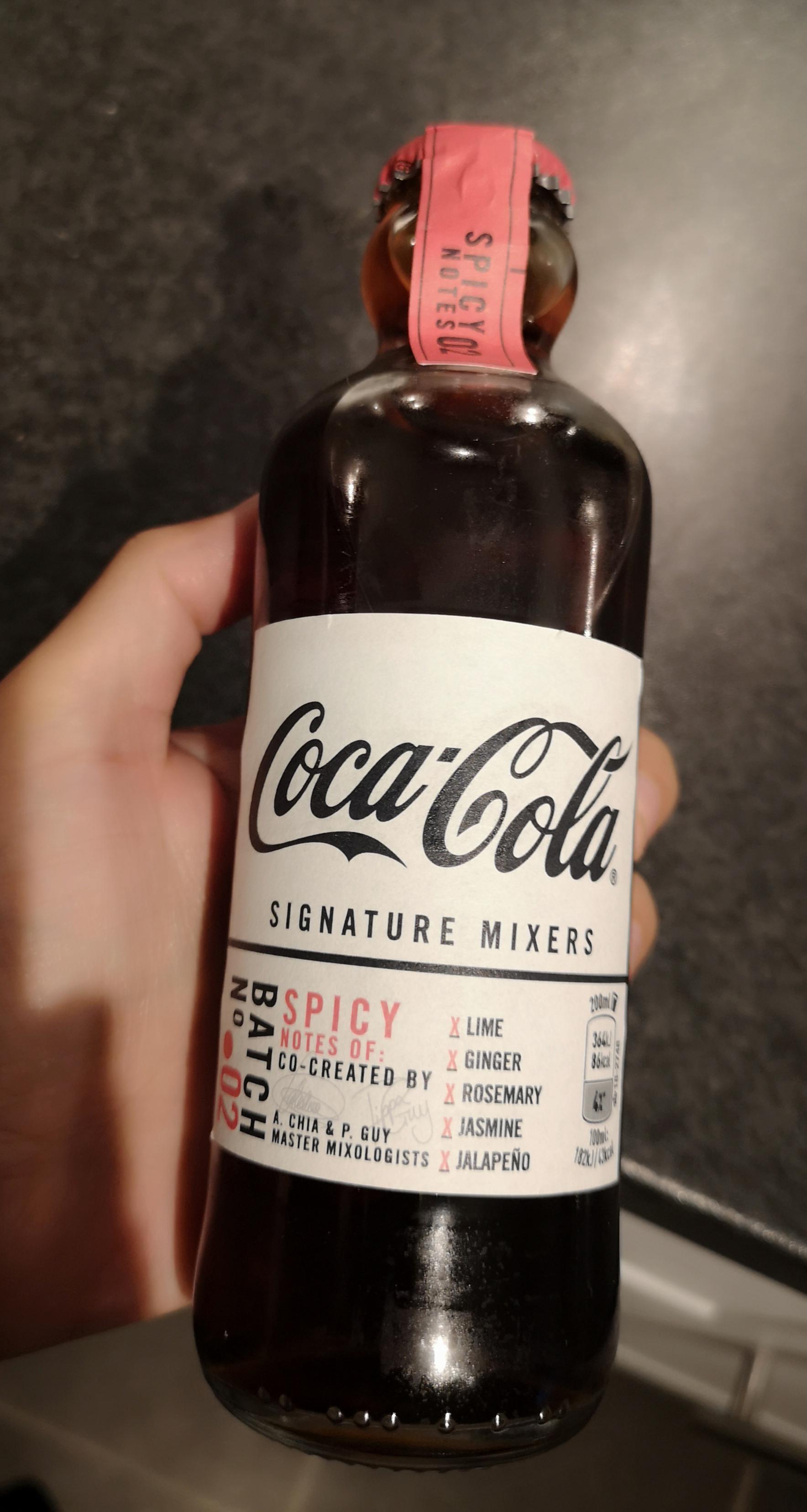 These coke mixers look like something a travelling snake oil apothecary