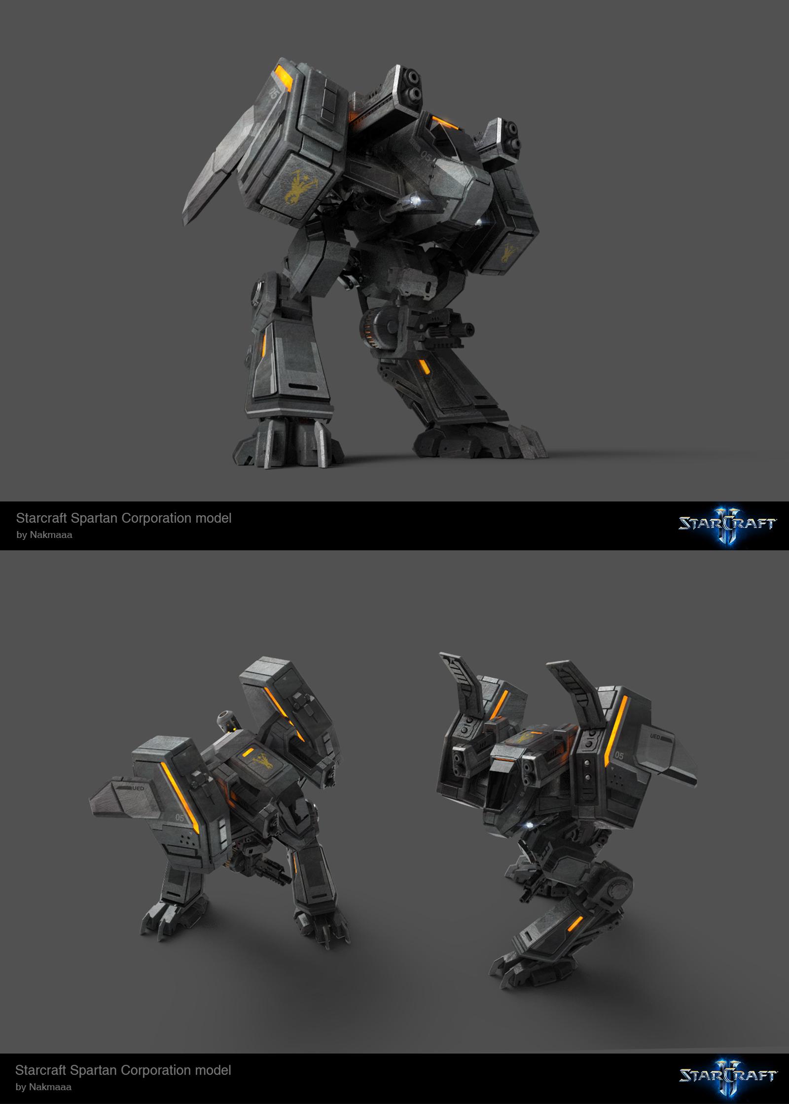 Spartan Company UED goliath model! r/starcraft