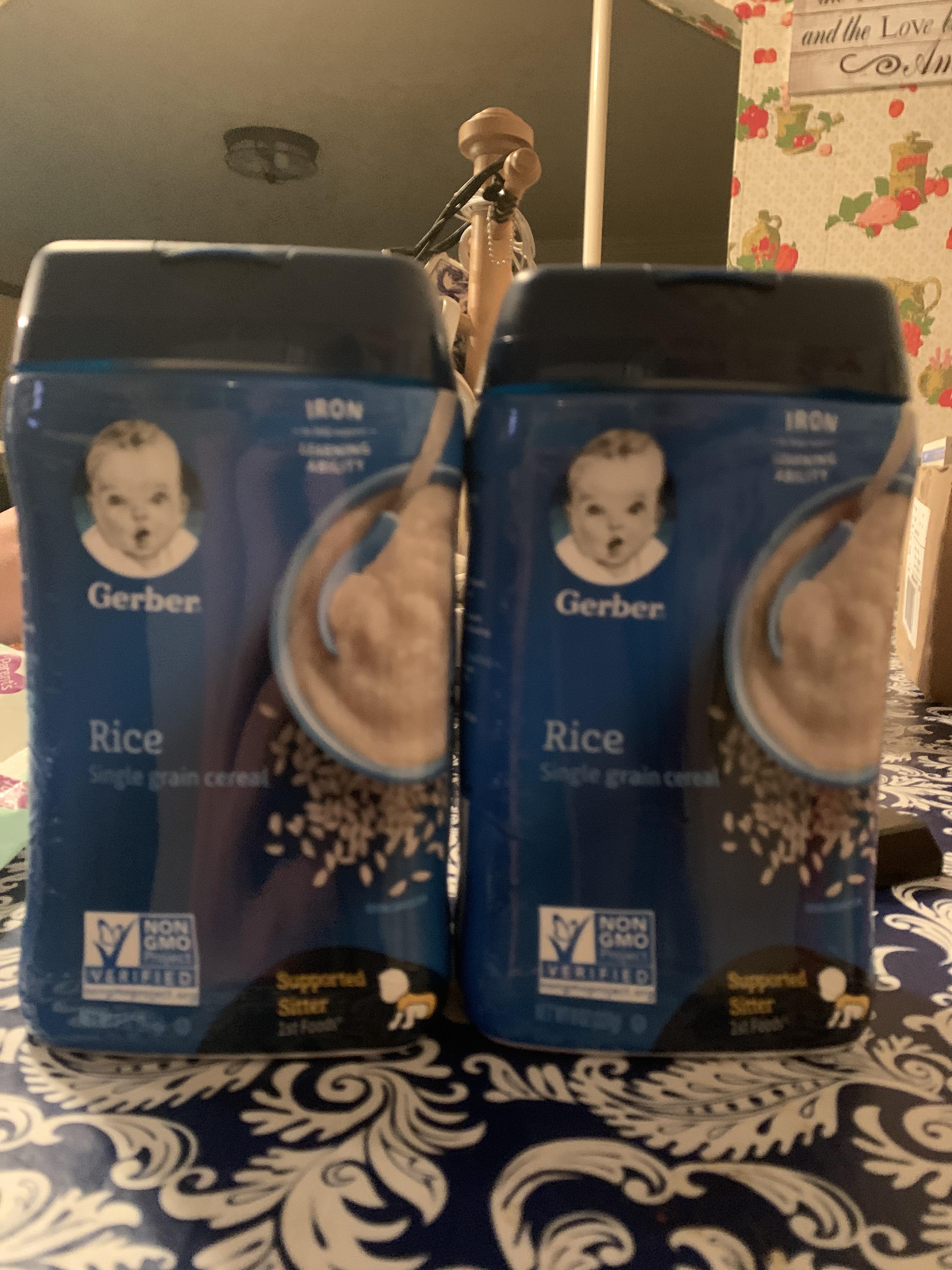 Free baby rice, unopened. PM if you need it I’m on the west side. r