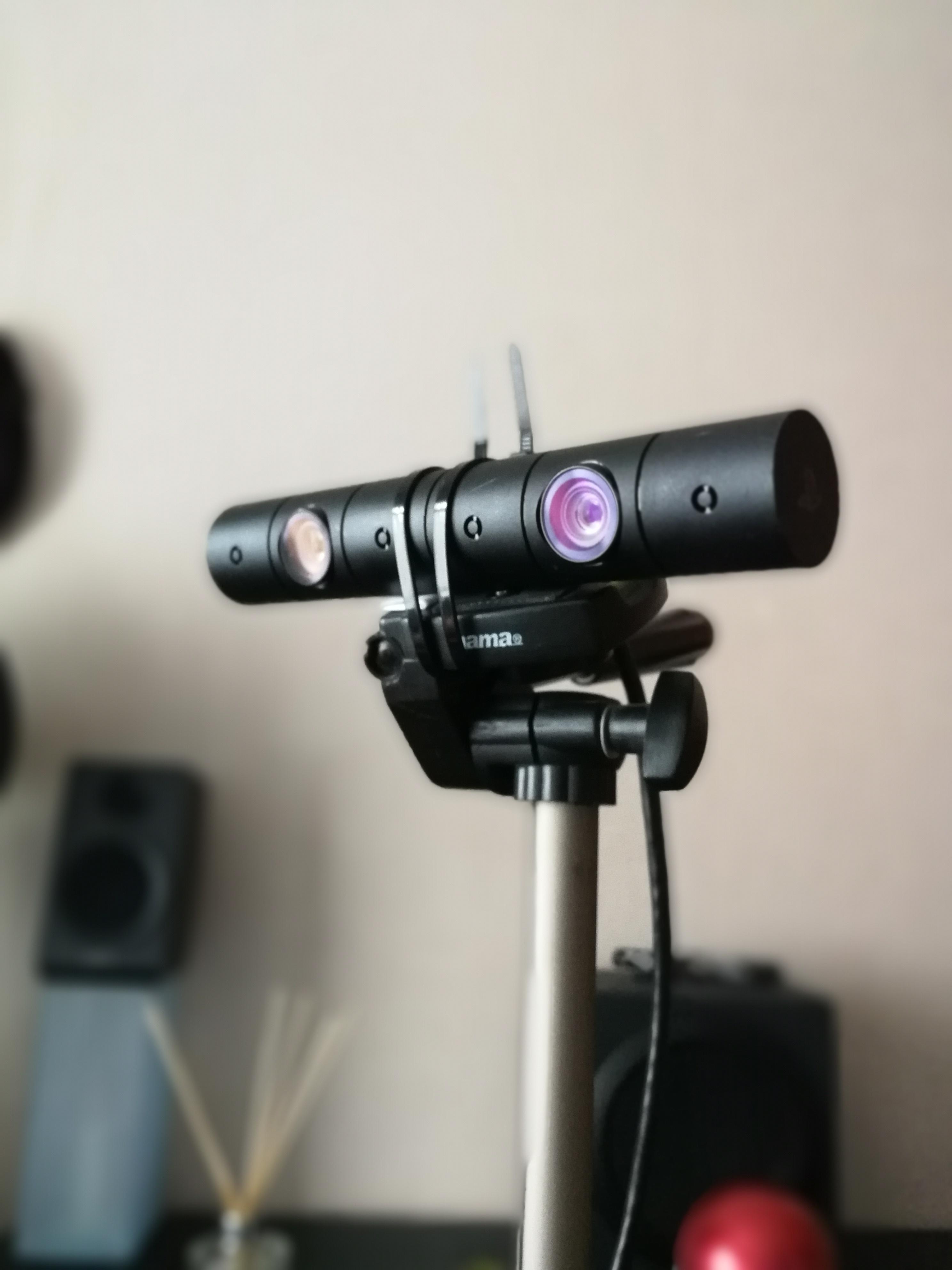 Makeshift PS Camera stand I threw together r/PSVR