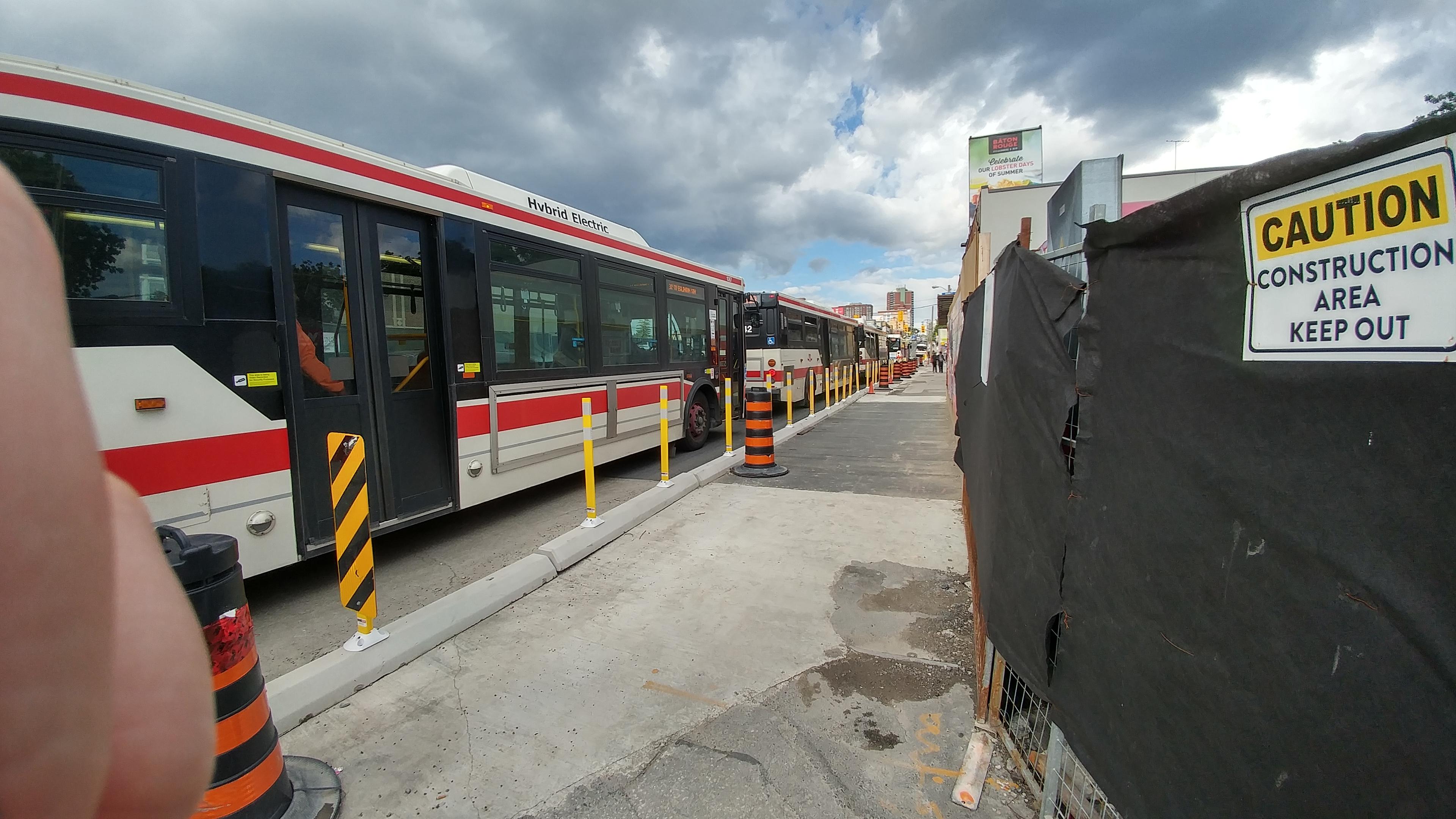 A regular day at Keele and Eglinton toronto