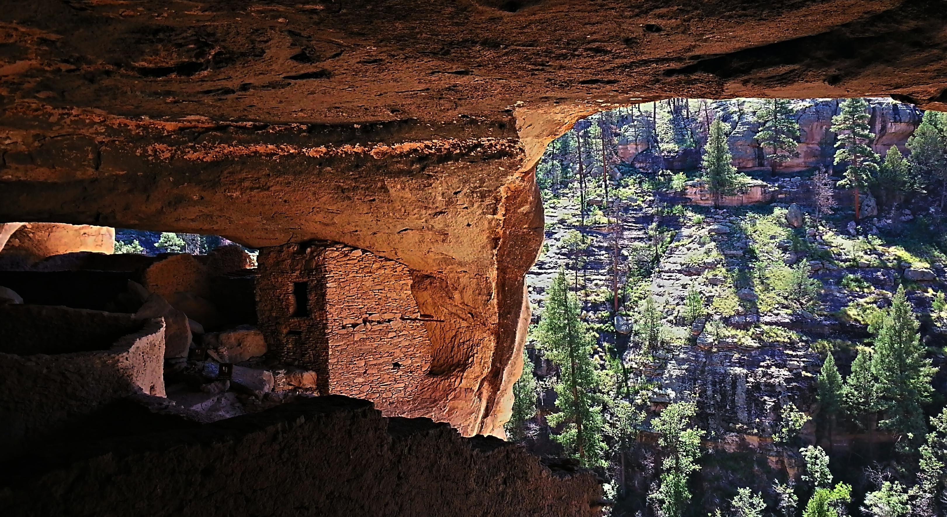 Gila Cliff Dwellings, Gila National Forest, NM r/NewMexico