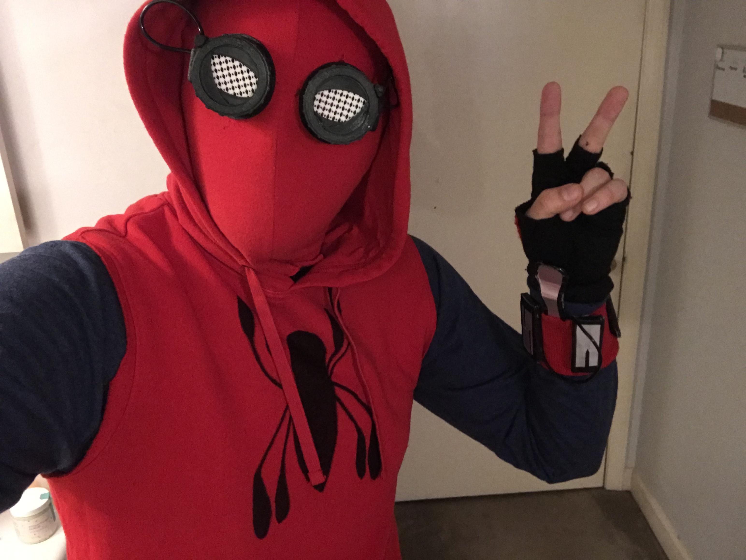 My halloween costume all complete! r/Spiderman