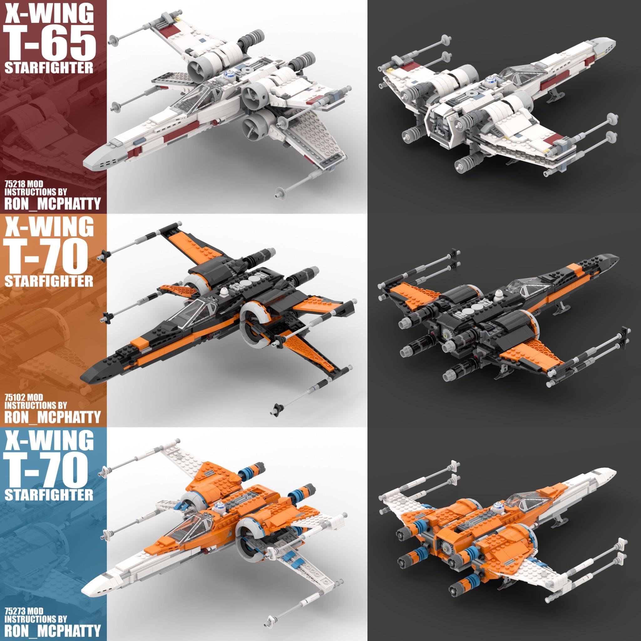 This is getting out of hand, now there are three of them! XWing 75218