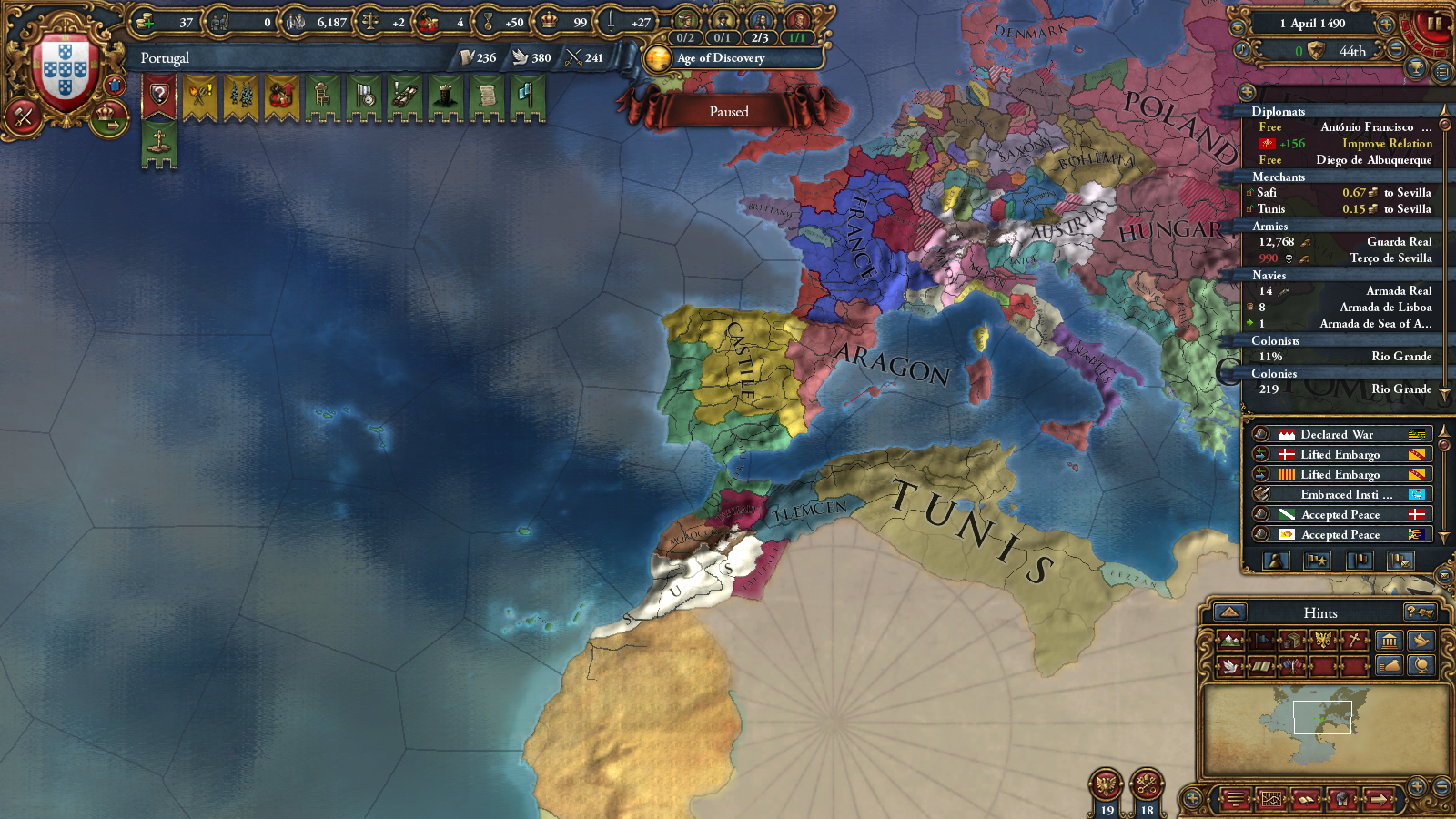 L for PortugaL r/eu4