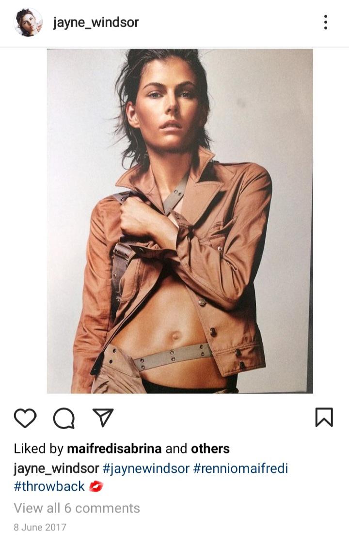 From Jayne Windsor's Instagram. r/CelebrityNumberSix