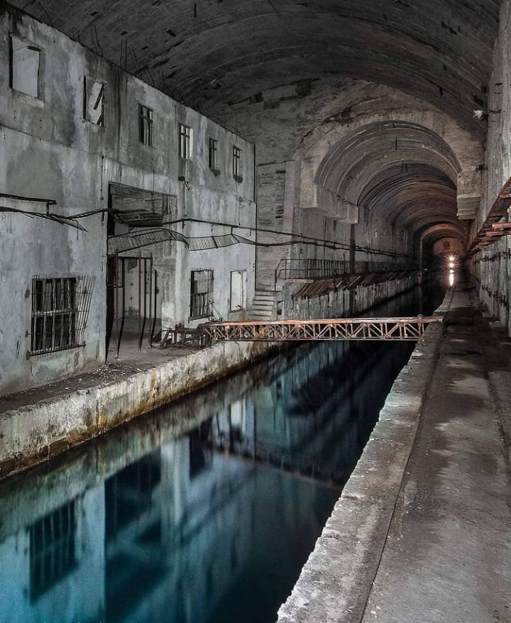 Abandoned submarine bunker r/LiminalSpace