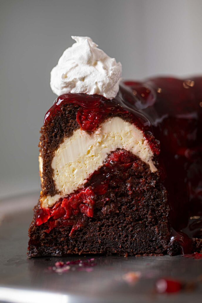 Cherry Chocolate Bundt Cake RecipeInspiration