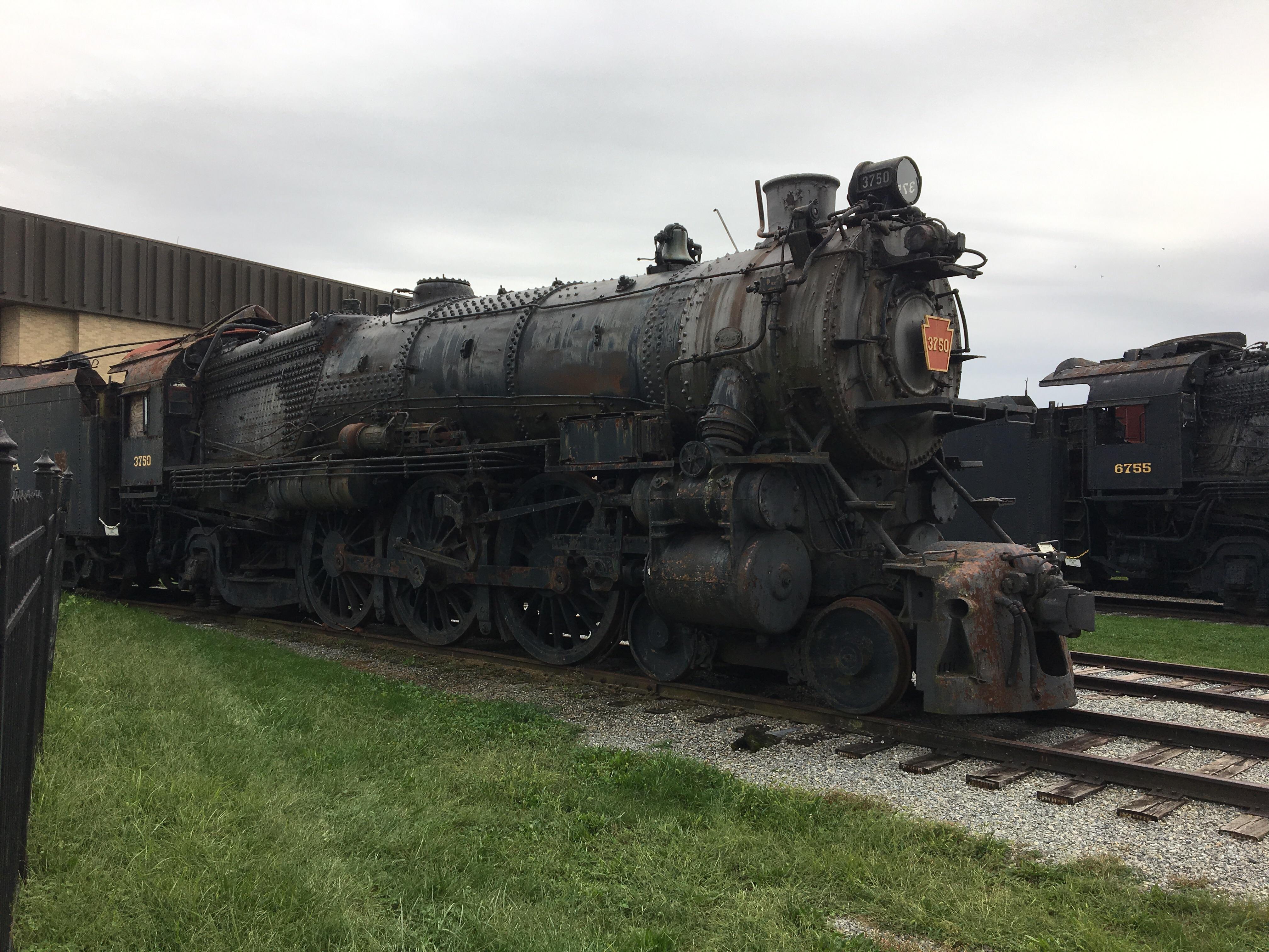 Pennsylvania Railroad K4s Class Pacific no. 3750 preserved at the
