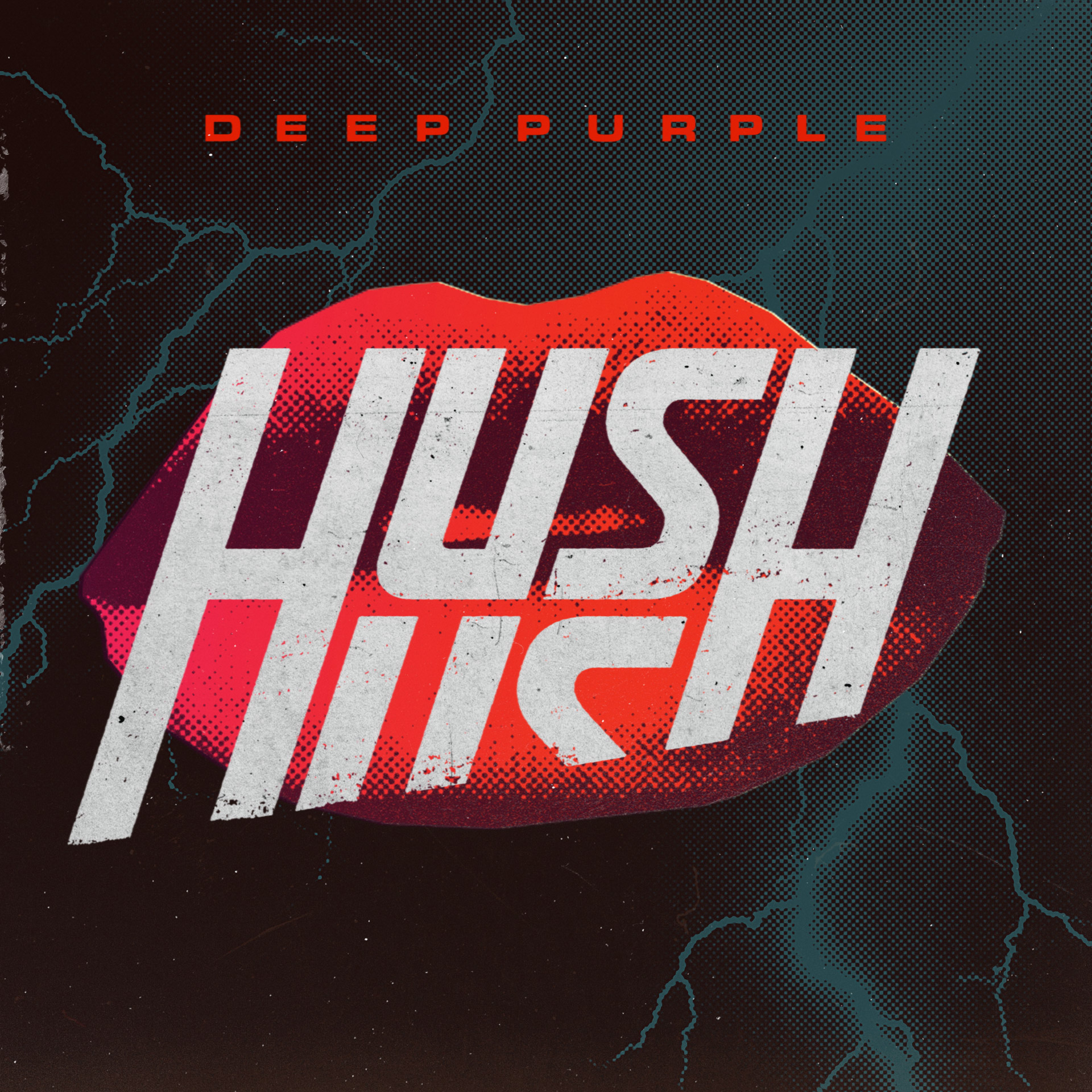 Deep Purple Hush / album cover design / typography r/typography
