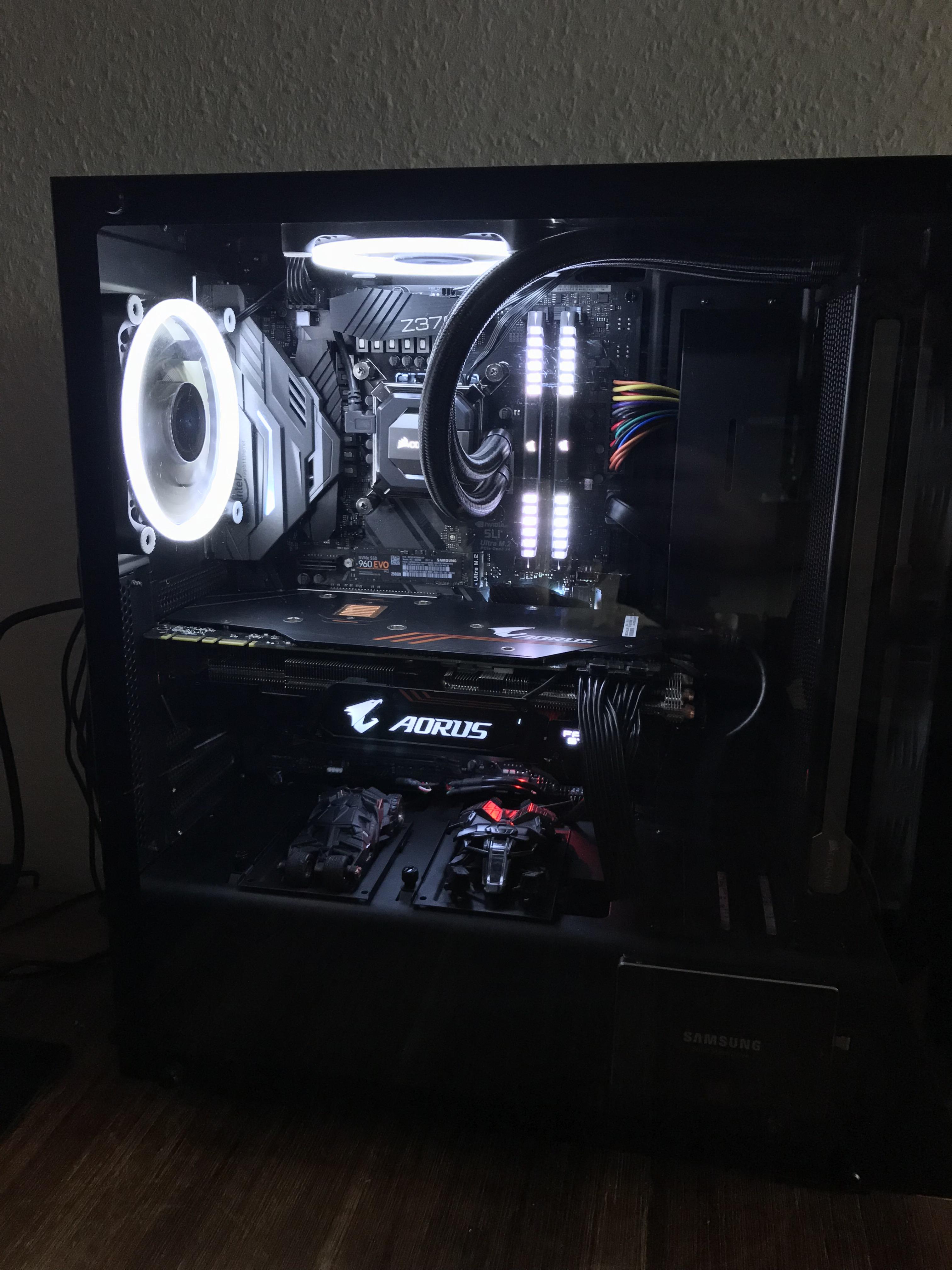 My first pc build i7 8700k r/PCBuilds