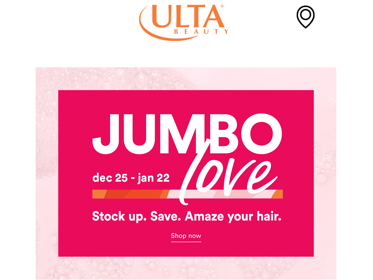 Ulta Jumbo Love Sale 2024 Lok Nessa Zitella
