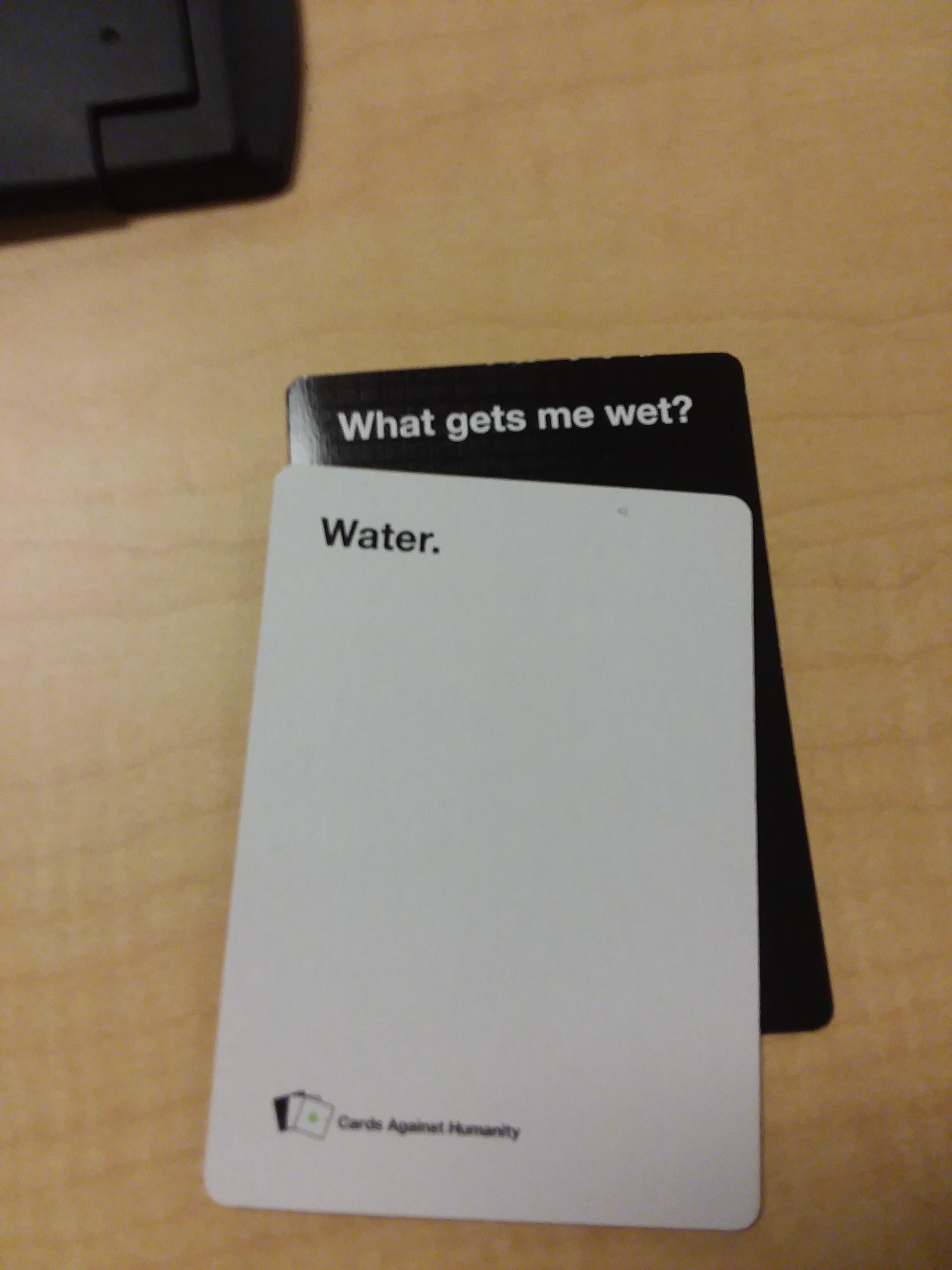 Here's a funny Cards Against Humanity meme for your next video CowBelly