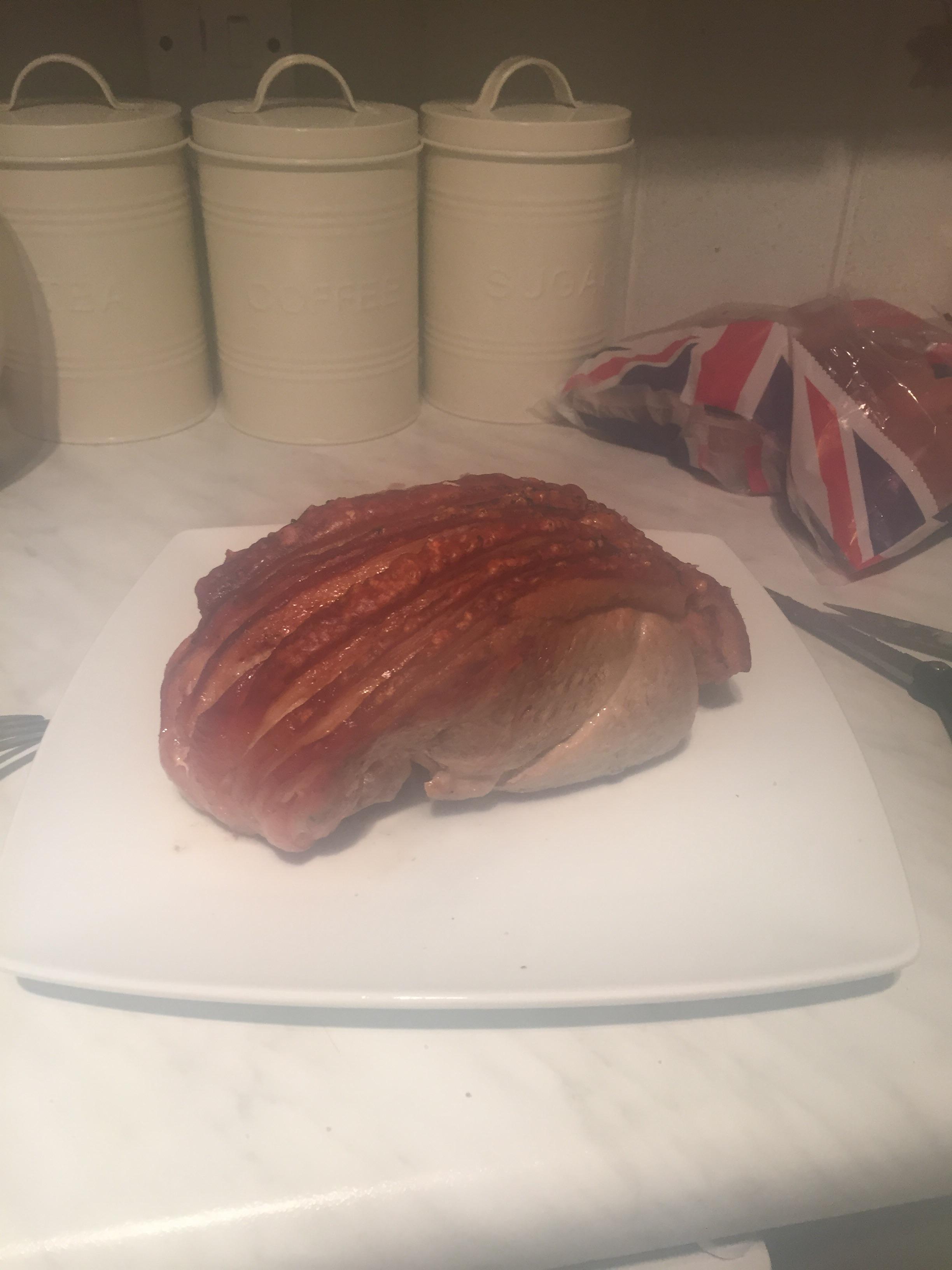 [I ate] This lovely pork roast joint I cooked last night r/food