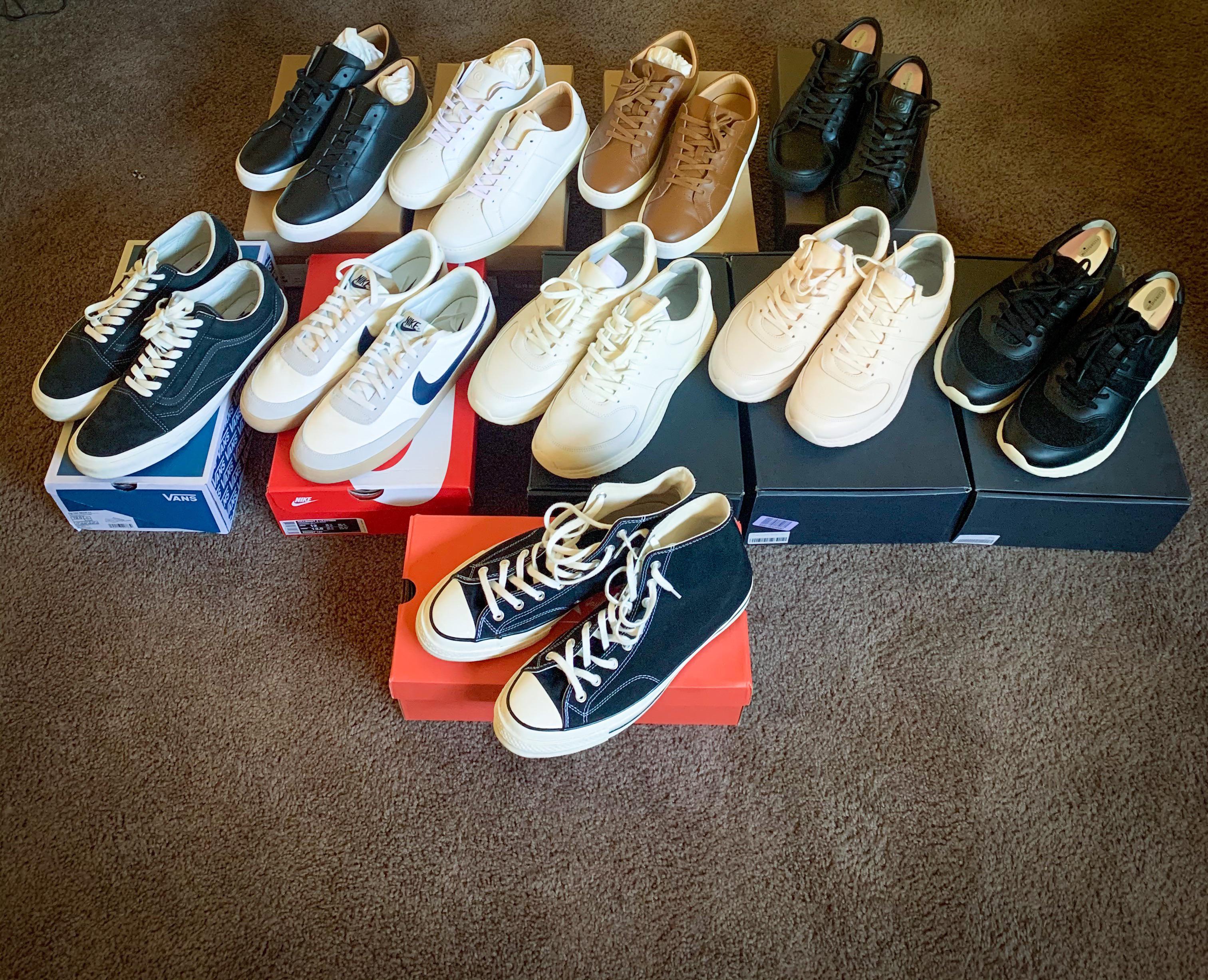 My minimalist sneaker collection r/minimalist