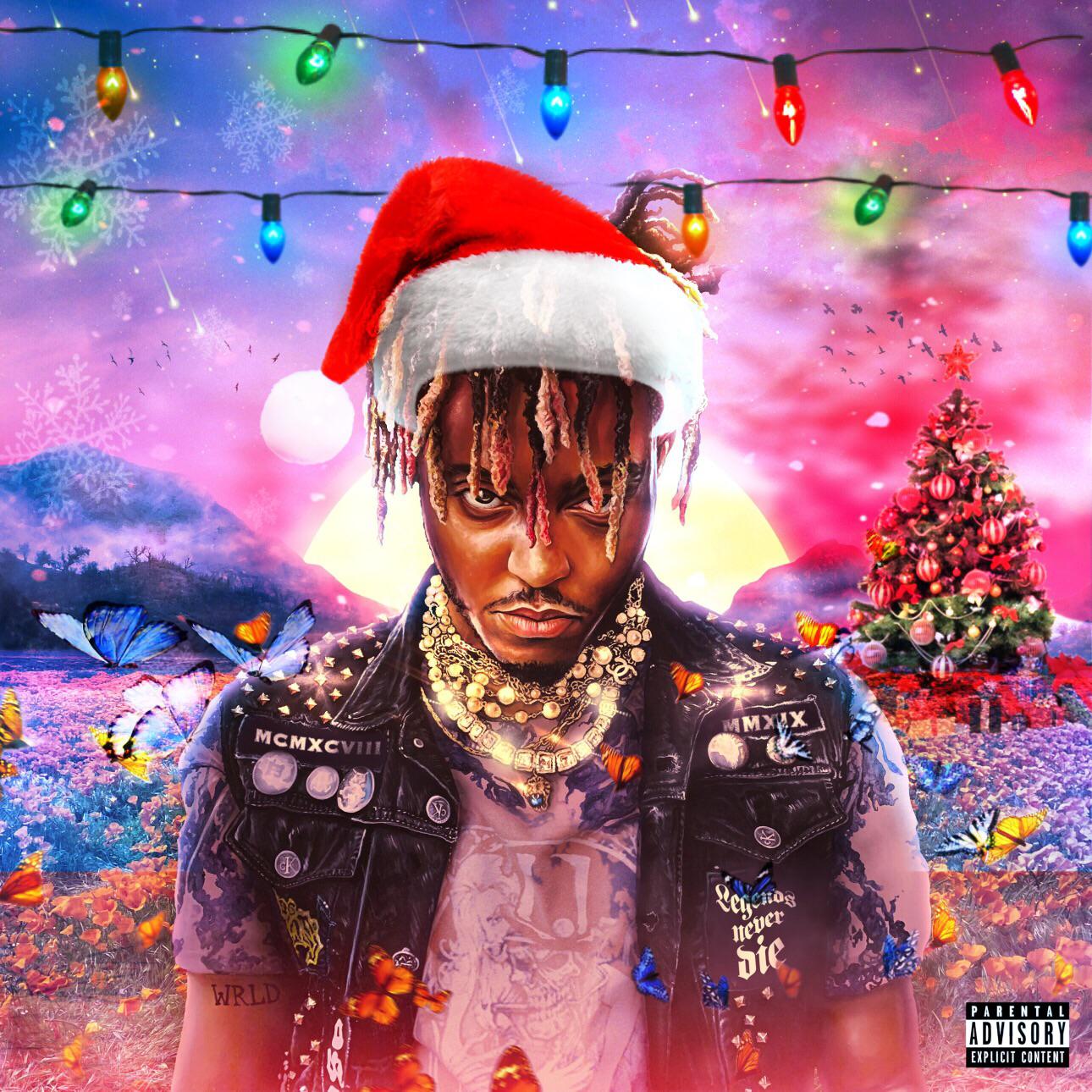 You think this is a good Christmas wallpaper for Juice WRLD? (credit to