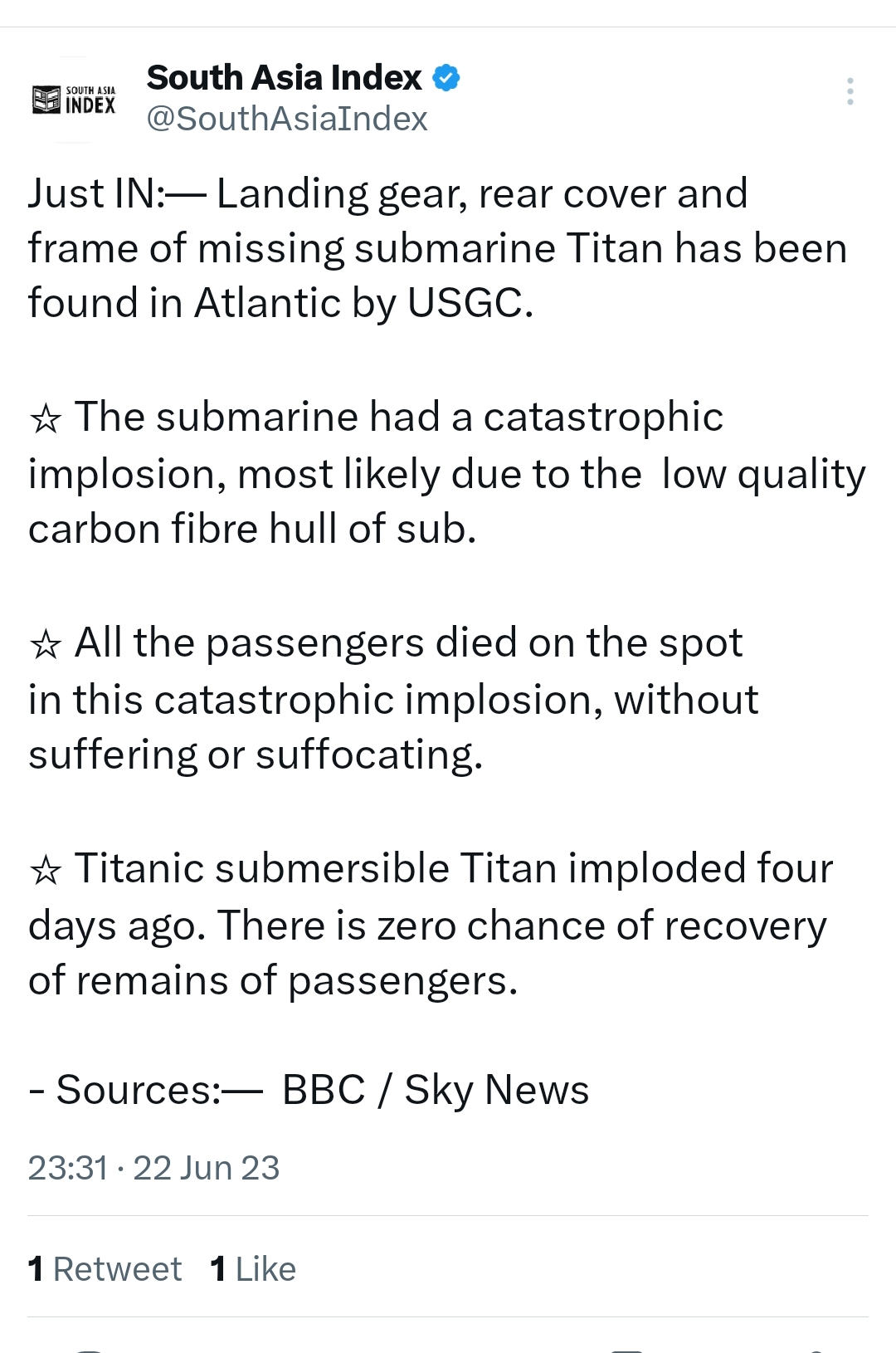 Theresa Pope Headline Titan Submarine Reddit