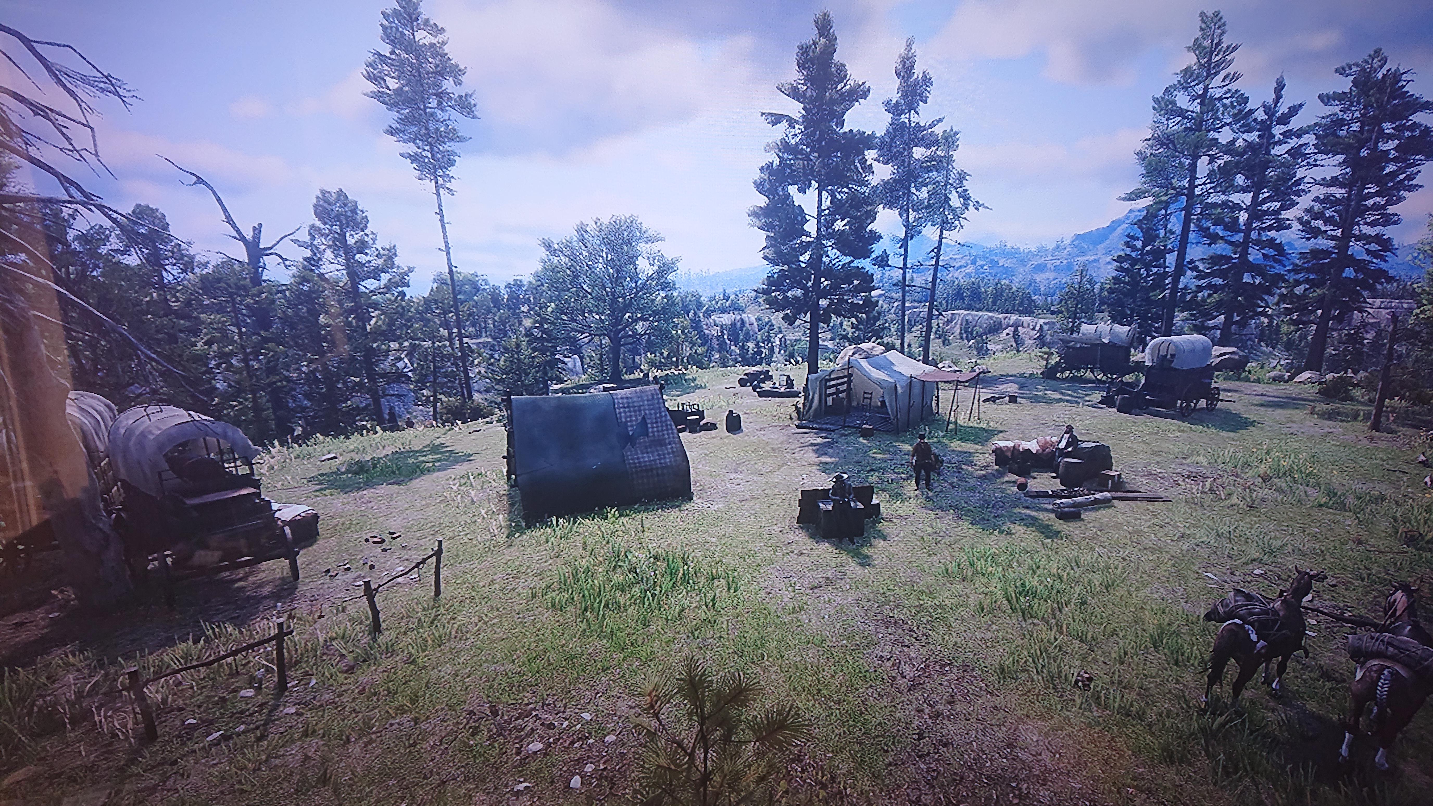 Leaving Horseshoe overlook. Still the best camp we had. r