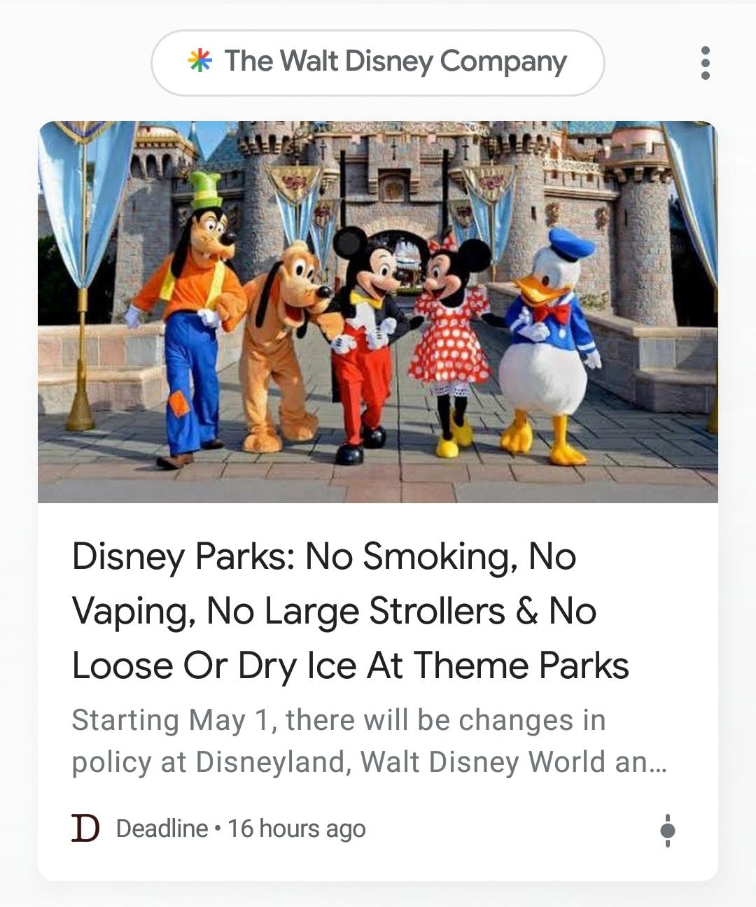 I Guess We Can't Go To Disneyland Anymore r/Vaping