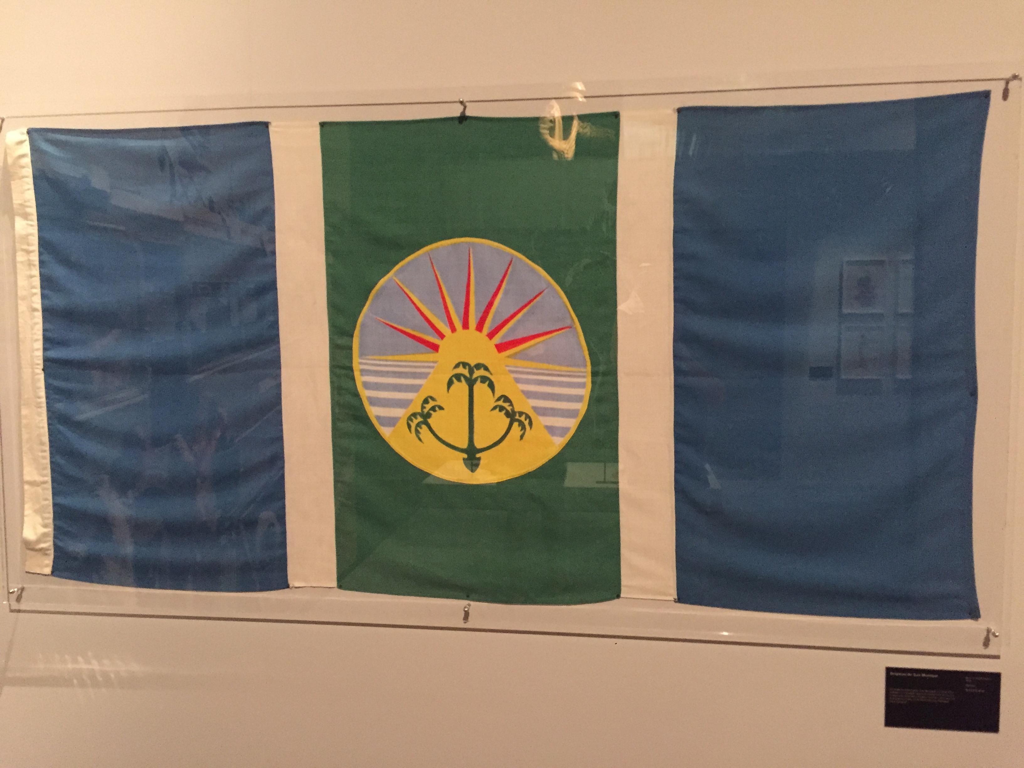 Flag of the fictional country of San Monique (from *Live and Let Die