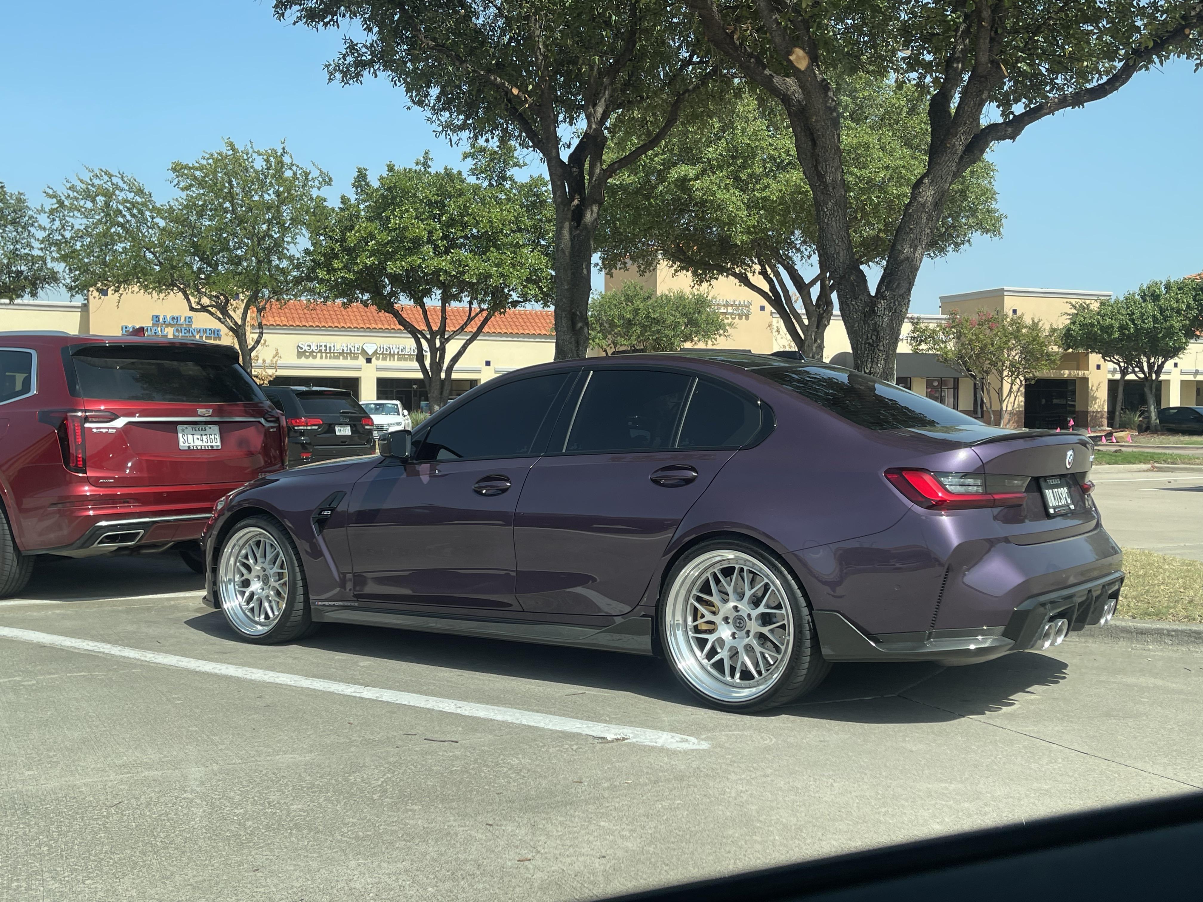 Spotted this G80 M3 in Southlake, Texas r/BMW