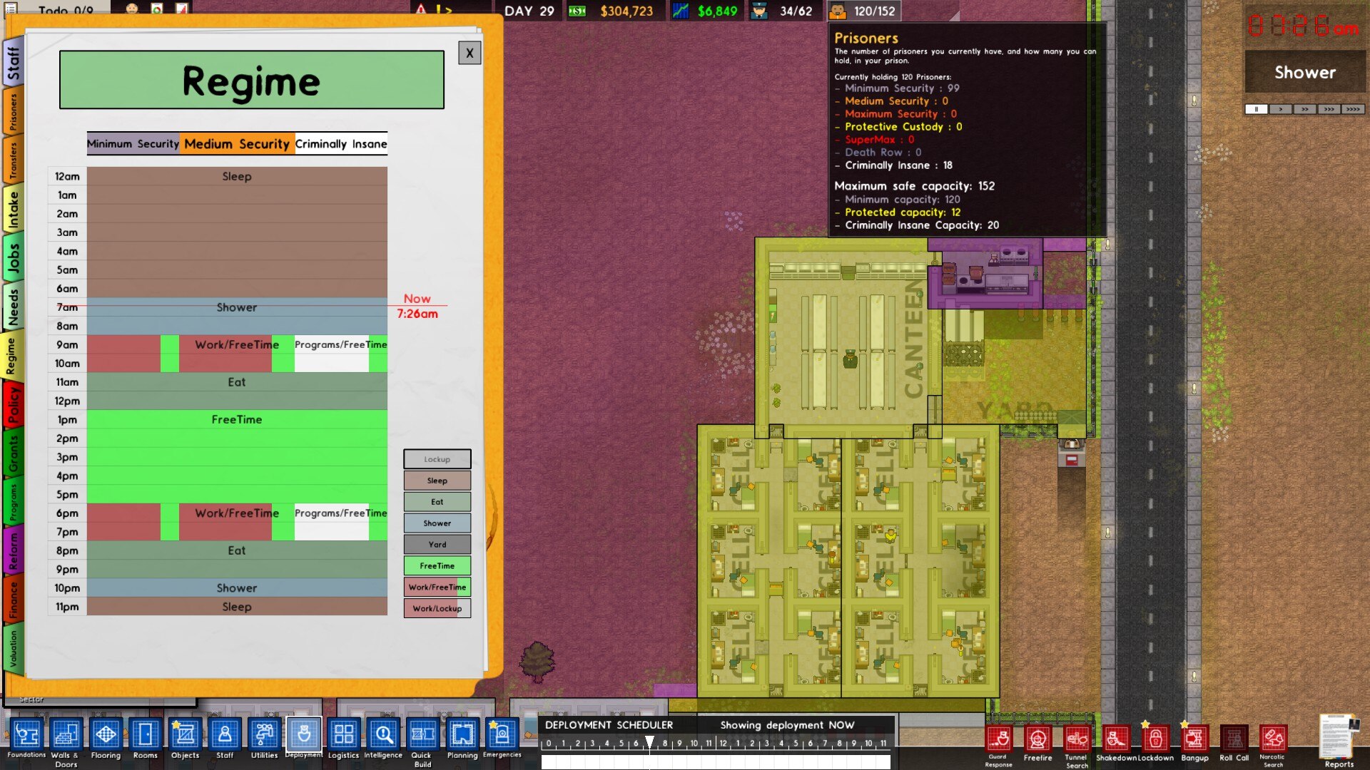 Protective Custody prisoners not showing up in the prisoner count