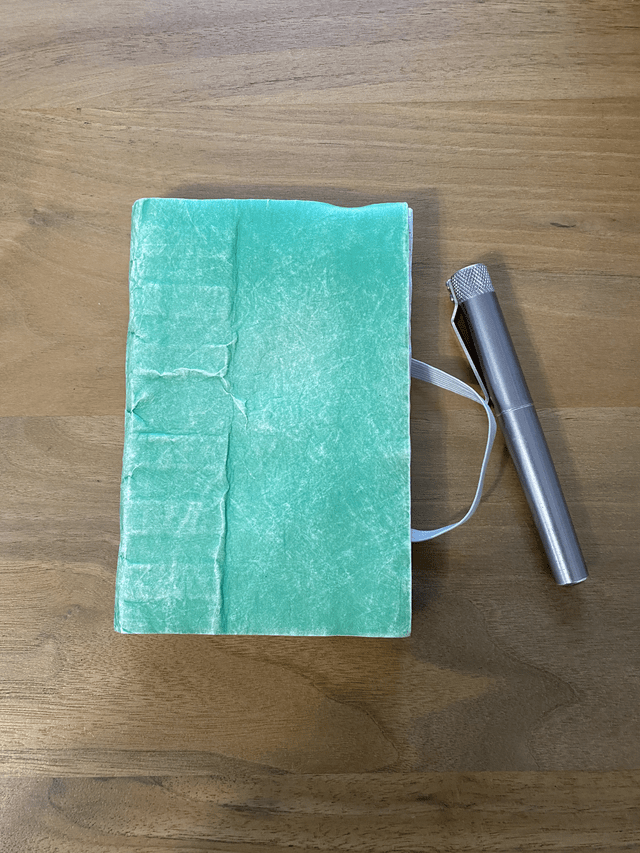 Almost 3 months of daily use, carried in my back pocket. r/notebooks