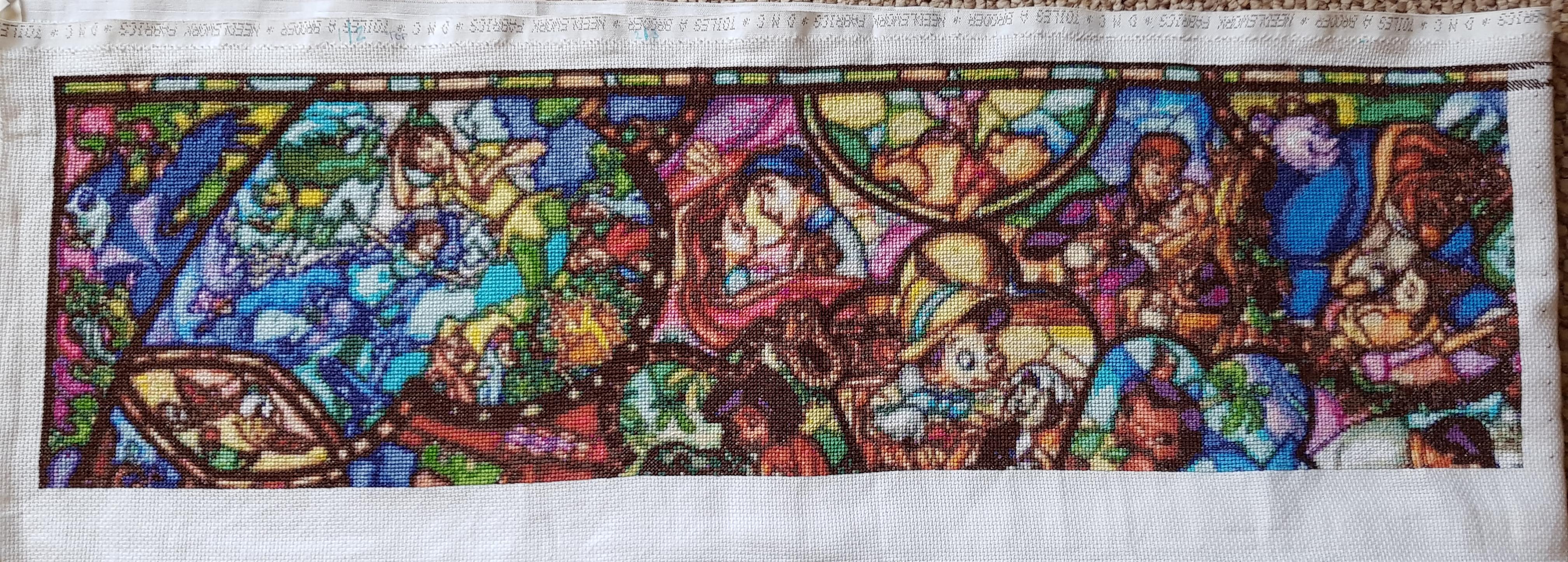 Disney Stained Glass Cross Stitch Cross Stitch Patterns