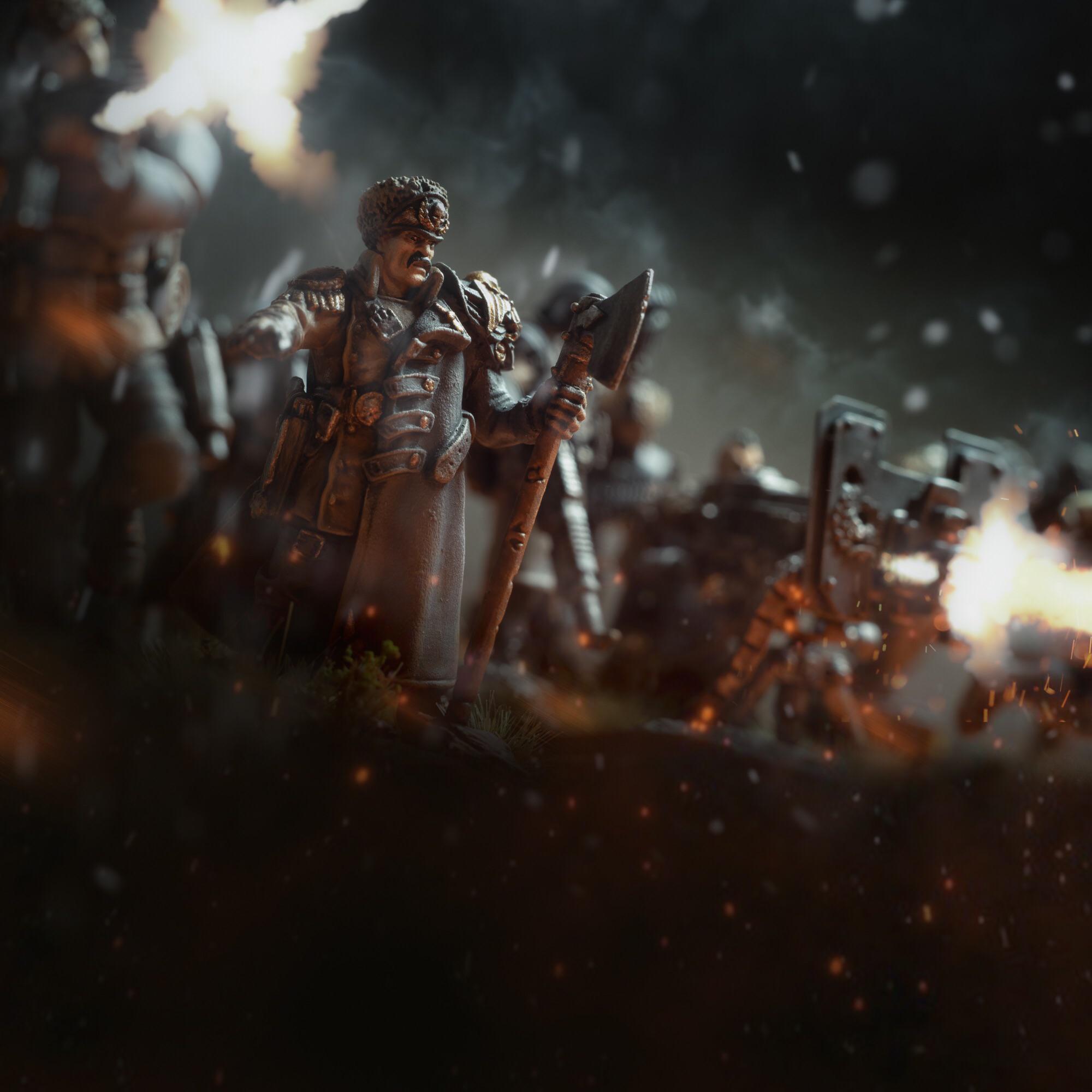 Part two of the seriously heavy weapons team. Heavy rocket launcher